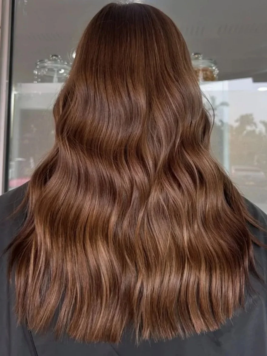 gorgeous brunette waves Jamboree Heights