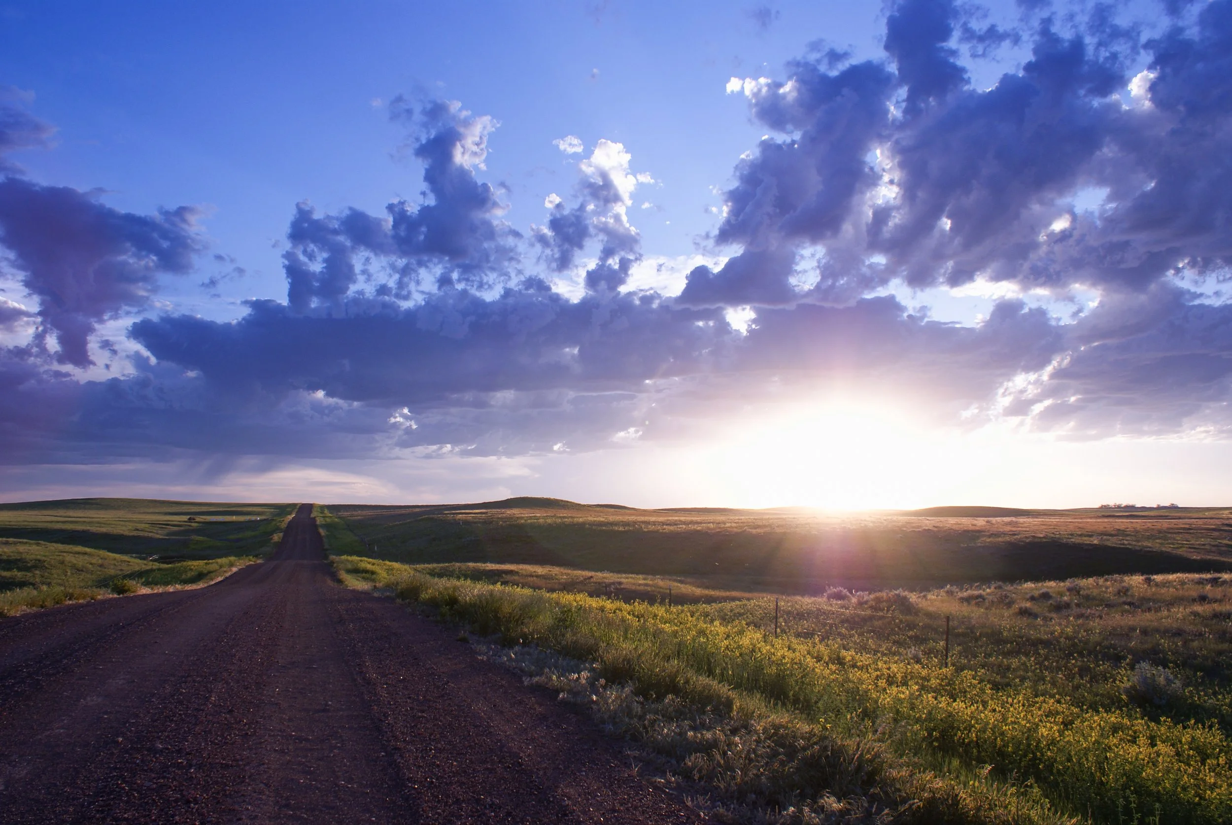Eastern Montana Sunset