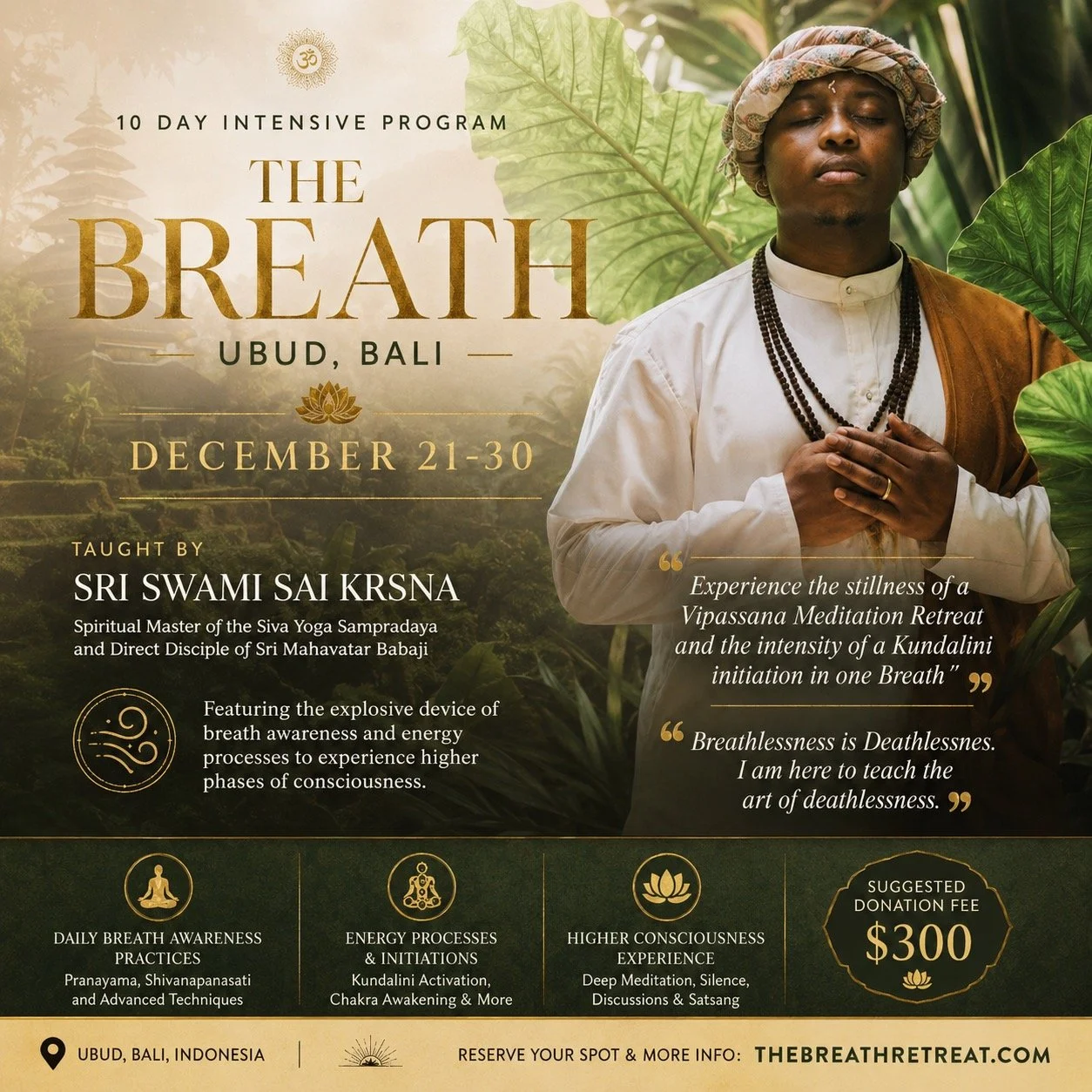 THE BREATH - 10 Day Intensive Program