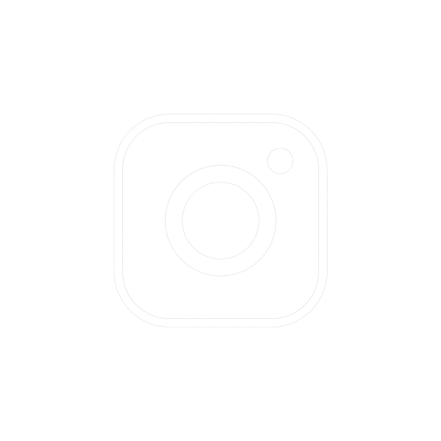 Instagram logo in white on black background