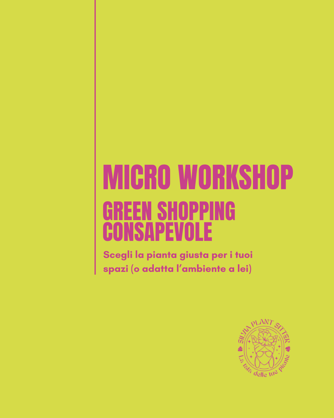 MICRO WORKSHOP "GREEN SHOPPING CONSAPEVOLE"