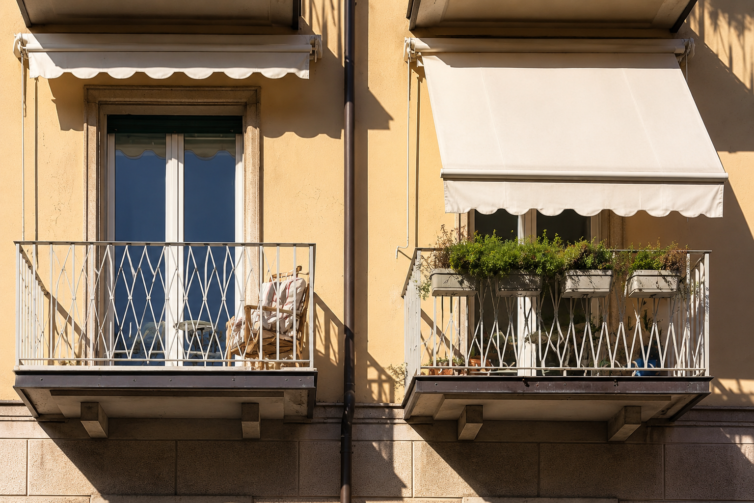 Balconcini zona Verona, prima