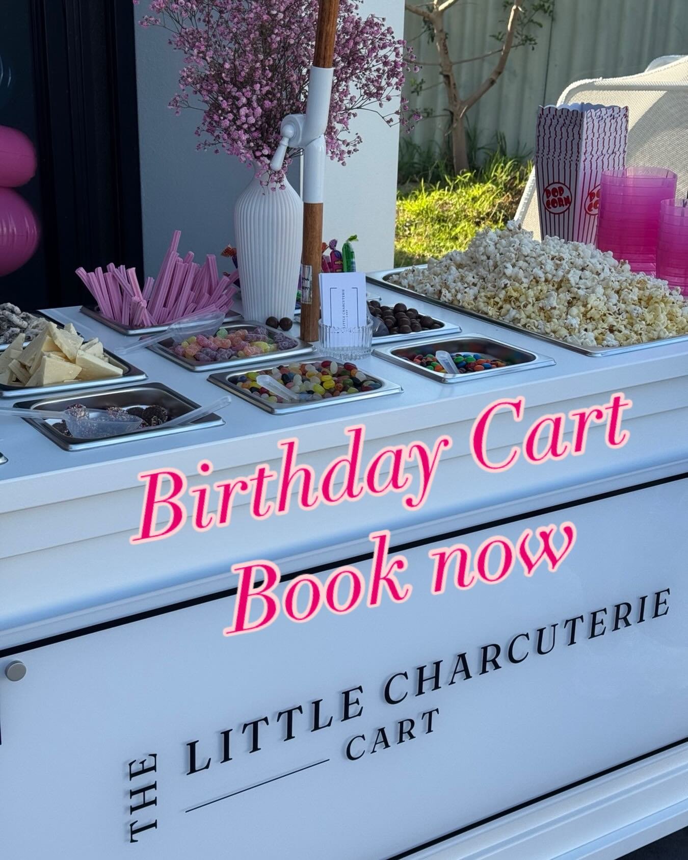 Lolly bags are so yesterday. 

The Little Charcuterie Birthday Cart will elevate your next Birthday! 🍸🎉🌸

Bookings for February 2️⃣0️⃣2️⃣6️⃣ are now open 💕

hello@thelittlecharcuteriecart.com.au 🫶