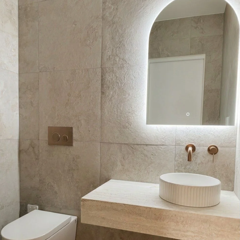 We can't get enough of the elegant glow that our backlit LED mirrors bring to every bathroom!

Browse our affordable range on our website Divinebathrooms.au now ✨