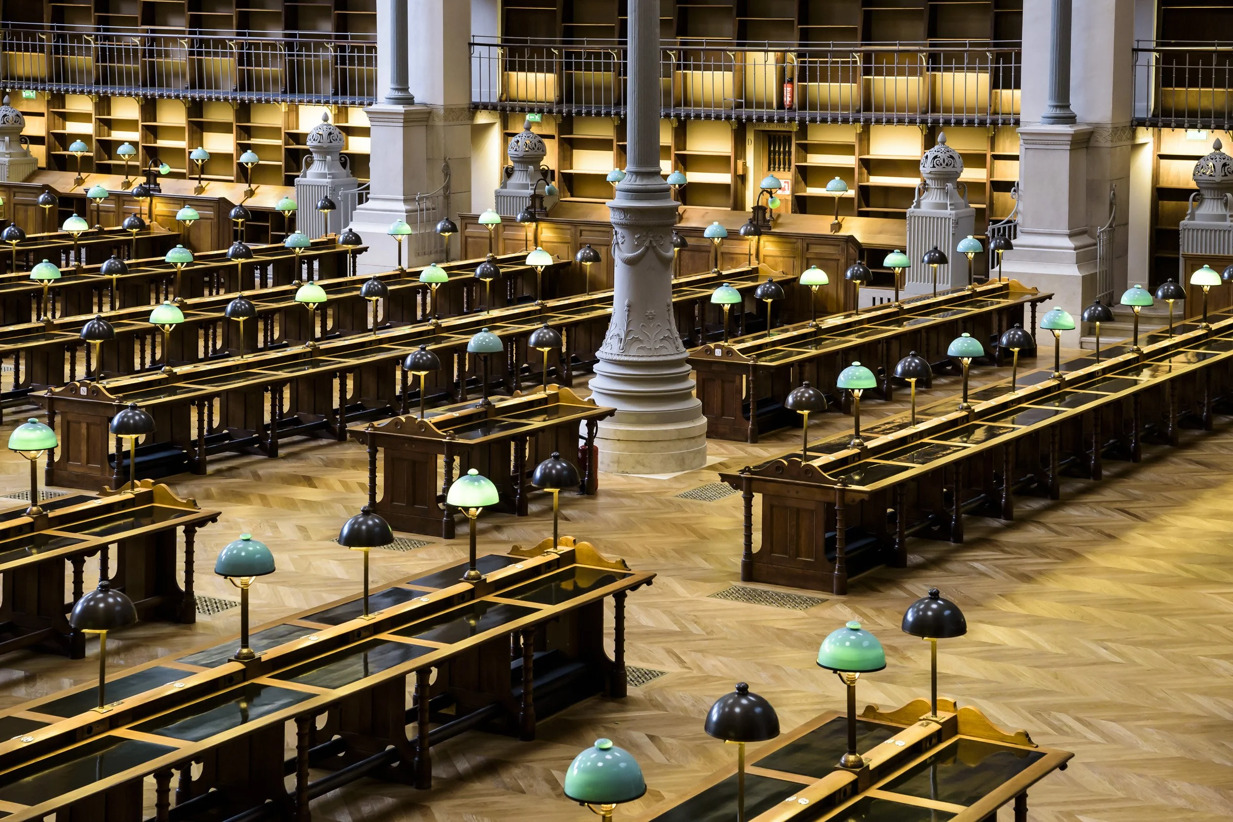 Salle Labrouste Institut National de l'Histoire de l'Art
