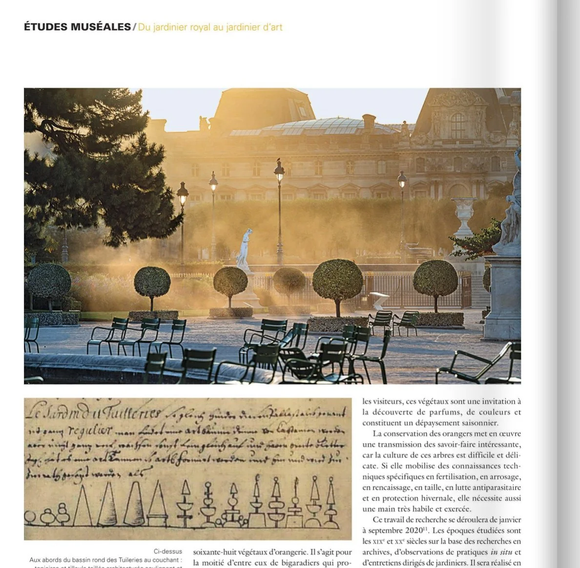 Parution magazine Grande Galerie Musée du Louvre