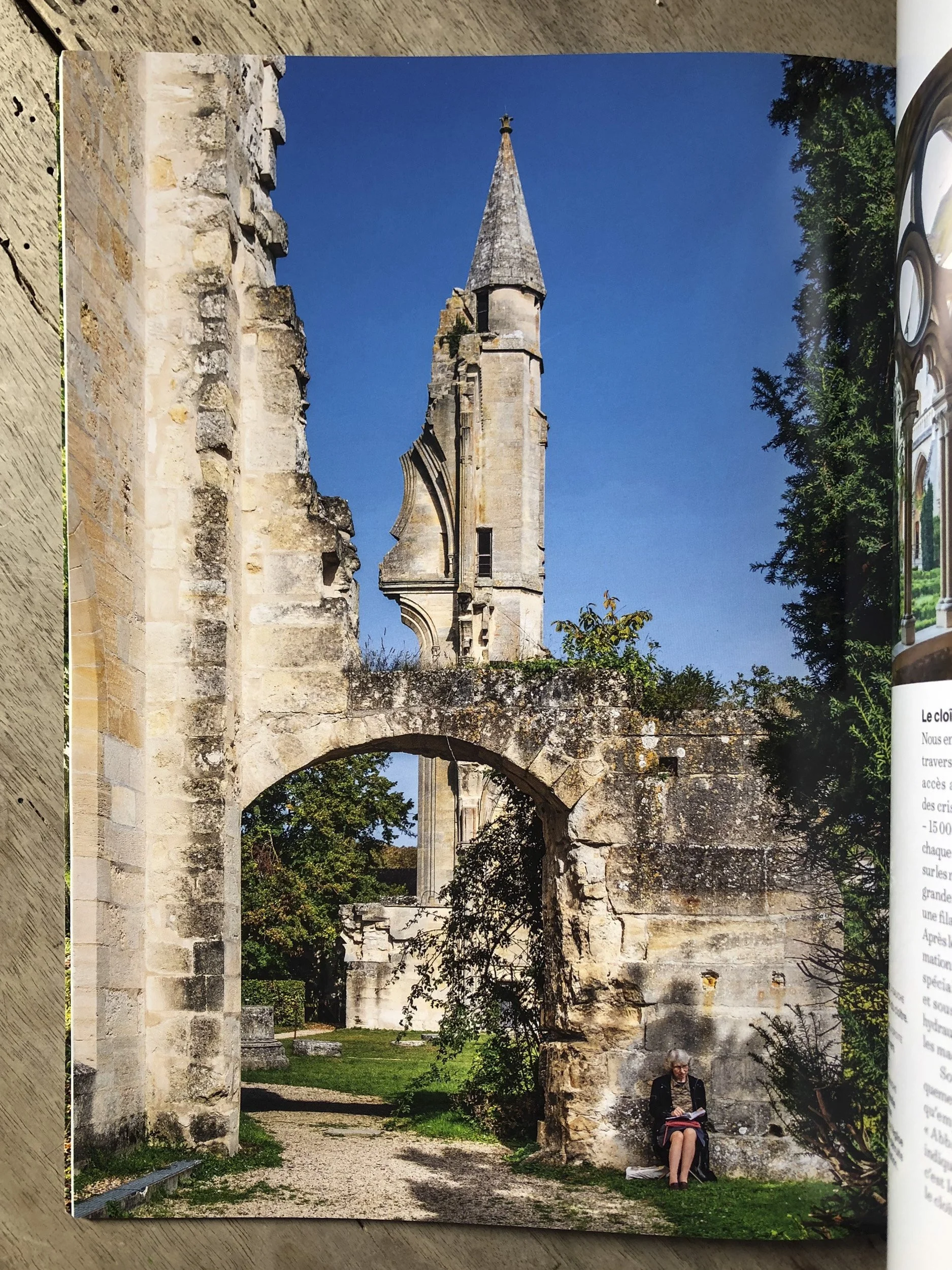 Beaux Arts Magazine reportage Abbaye de Royaumont