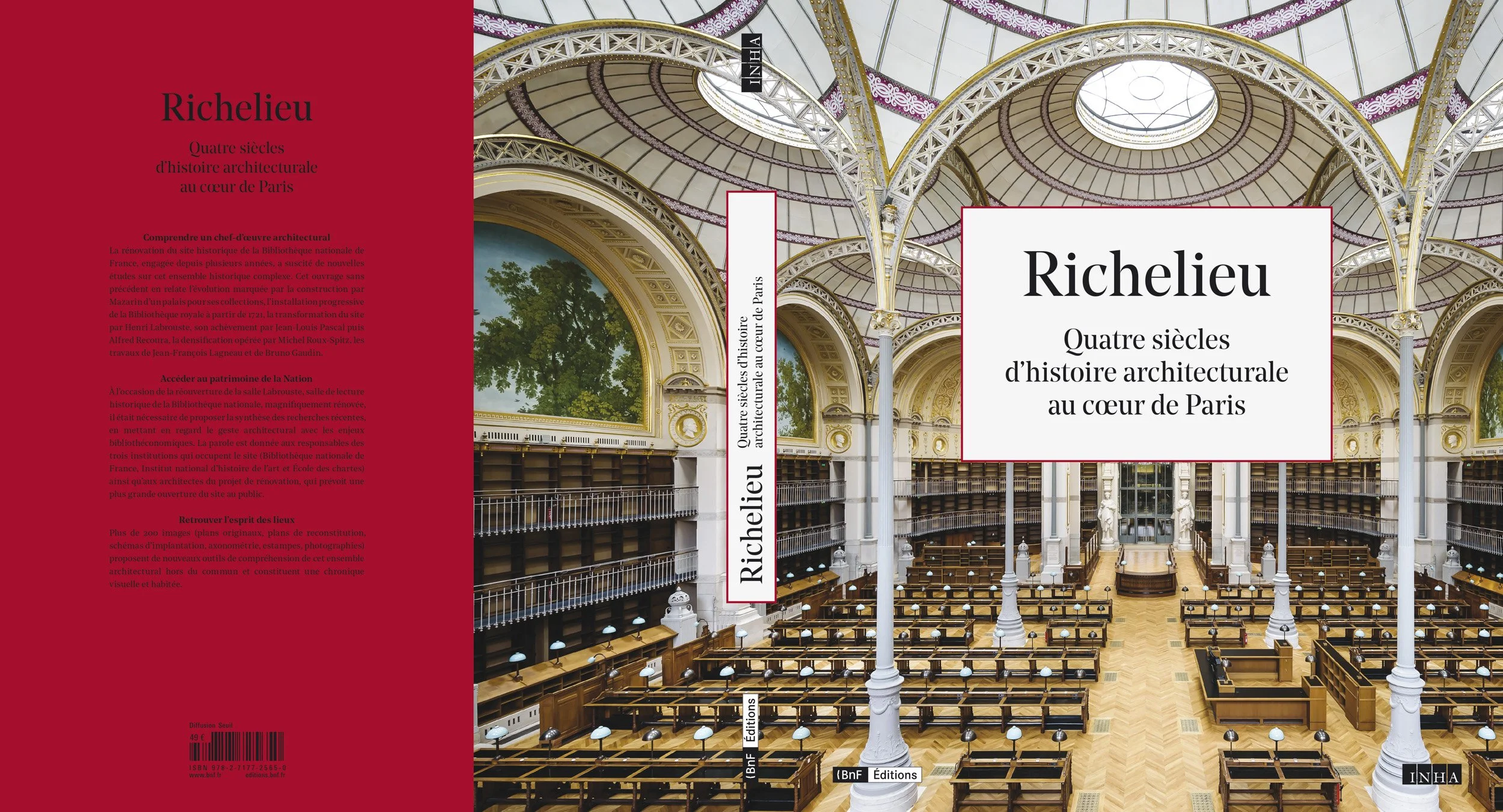 Livre Institut National de l'Histoire de l'Art Bibliothèque Richelieu 