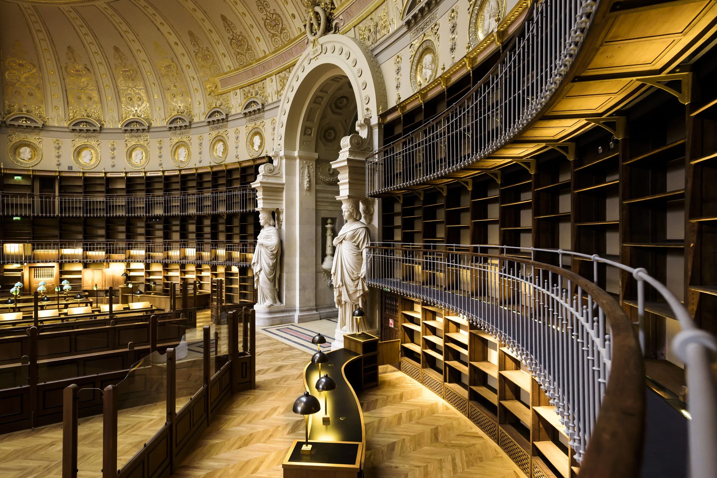 Salle Labrouste Institut National de l'Histoire de l'Art