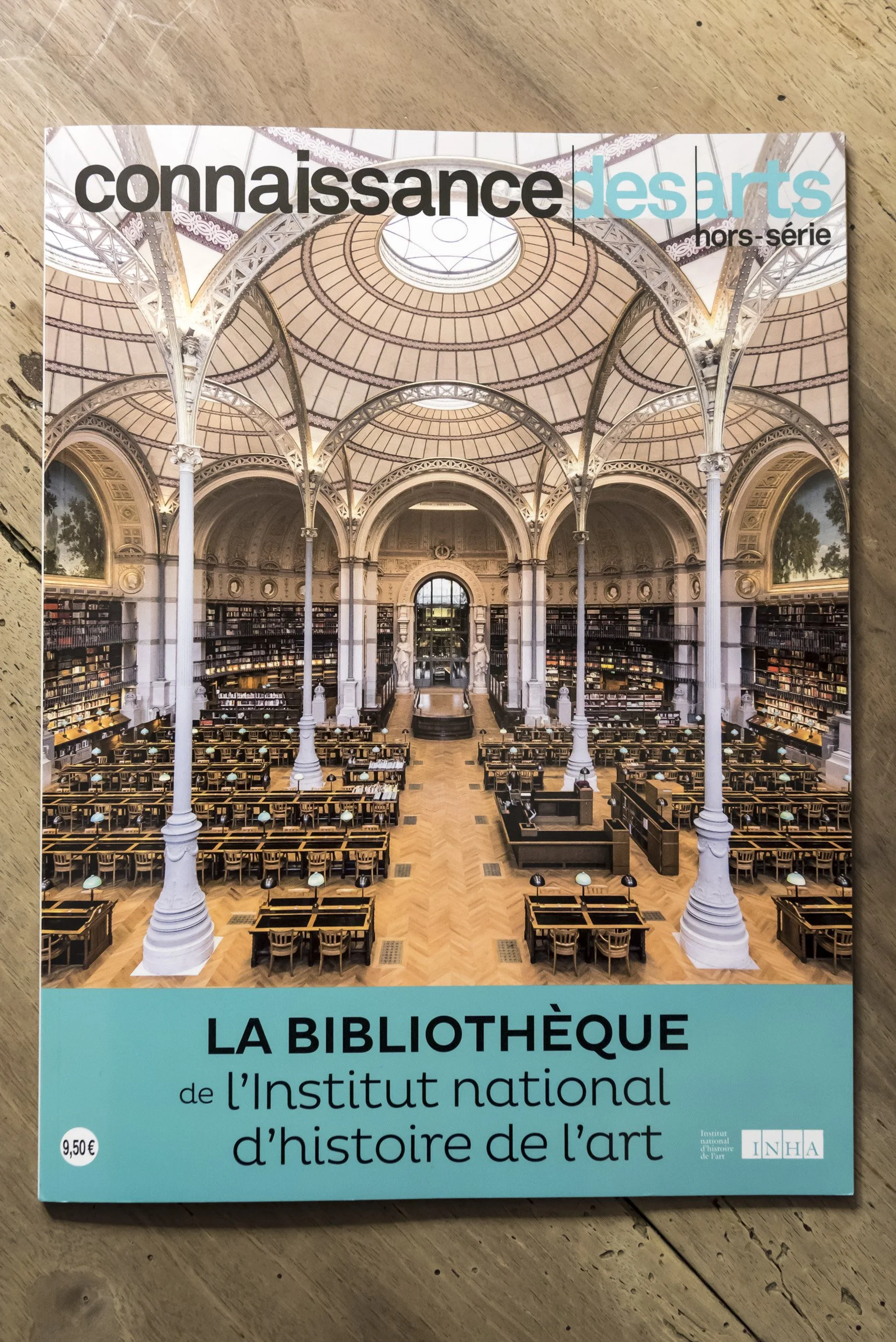 Magazine reportage Bibliothèque Richelieu INHA