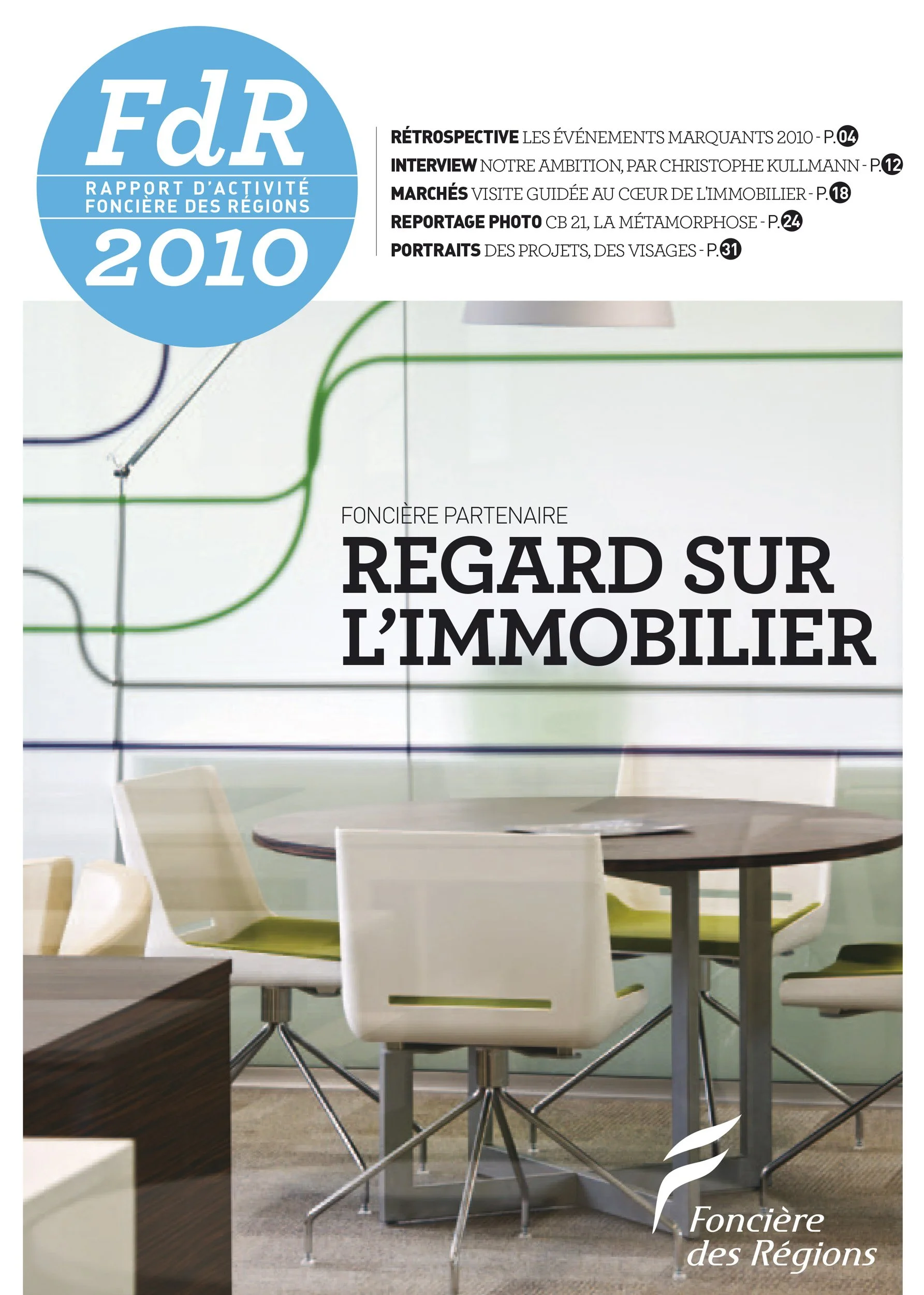 Rapport d'activité Foncière des Régions