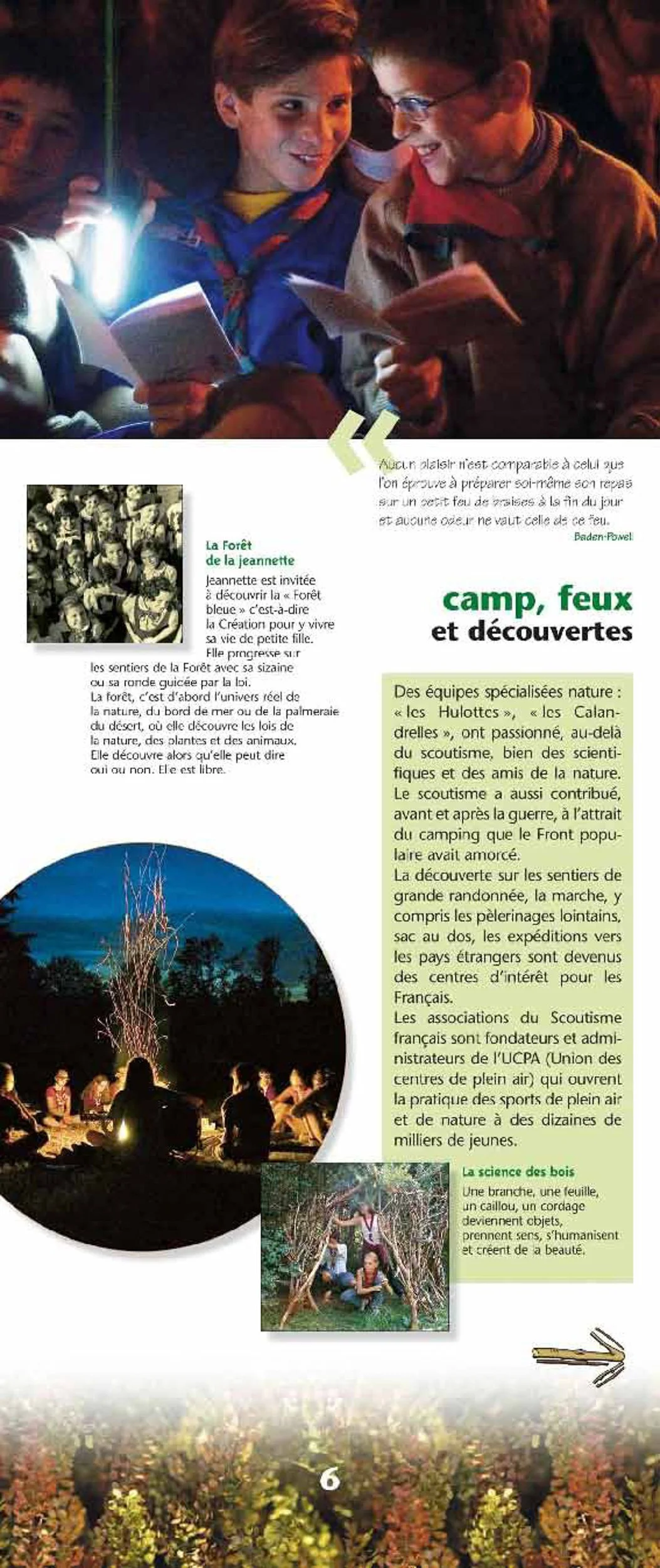 Kakémono exposition Scouts et Guides de France