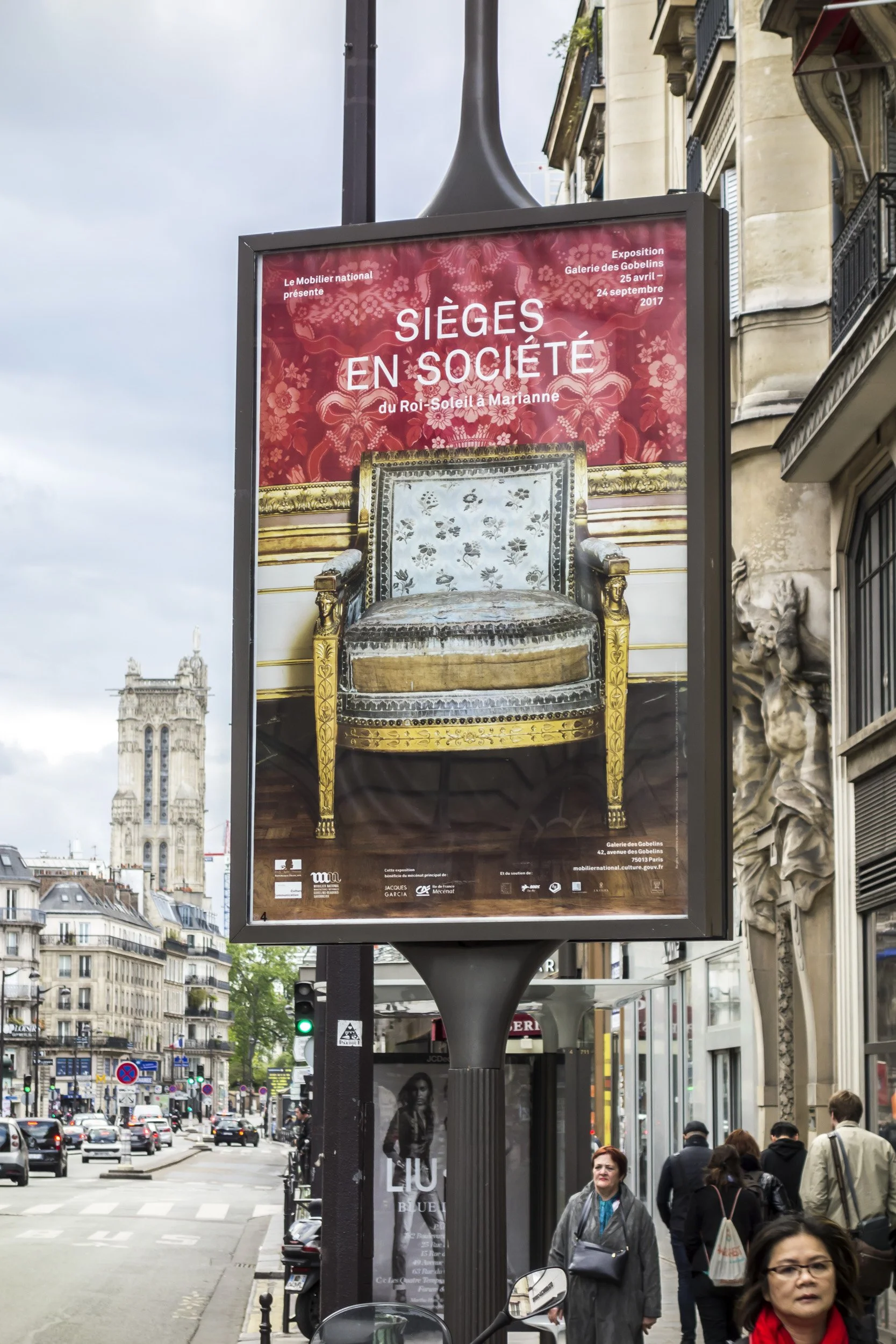 Campagne affichage Mobilier National
