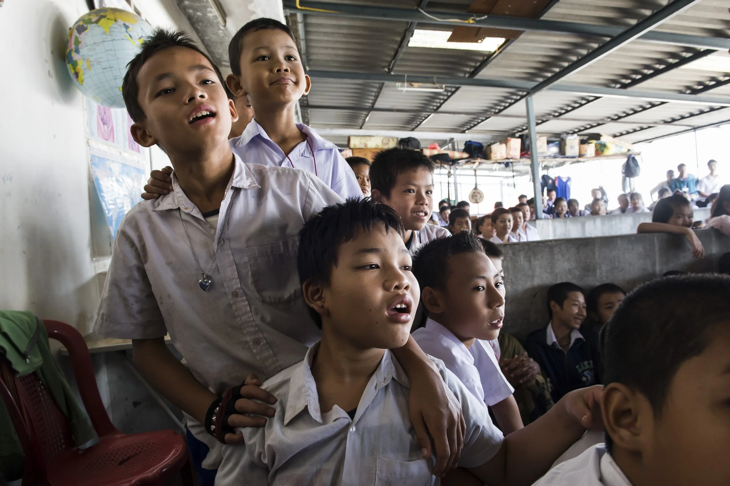 Clowns Sans Frontières - Kwe Kha Baumg  - Thaïlande