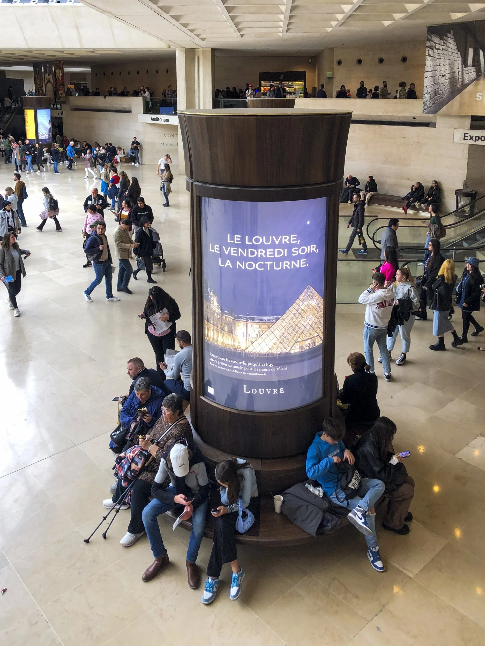 Campagne affichage Musée du Louvre