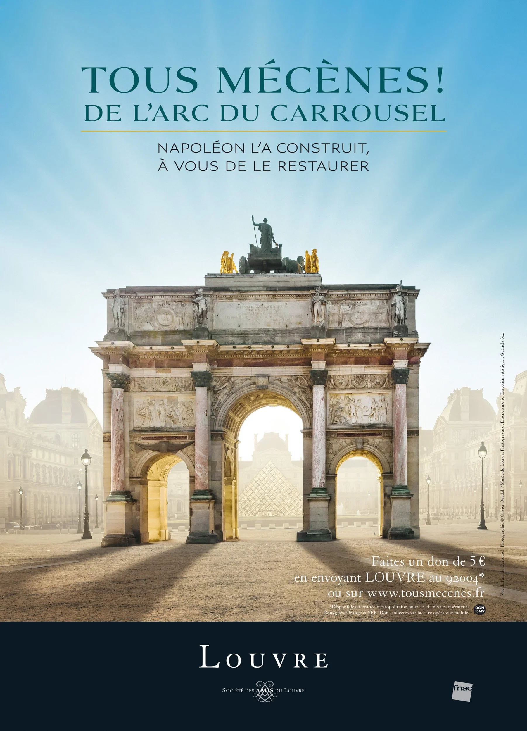 Campagne affichage Musée du Louvre