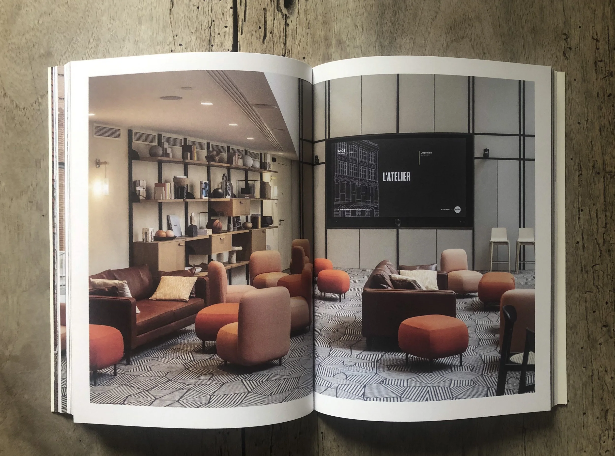 Edition livre immeuble l'Atelier Covivio