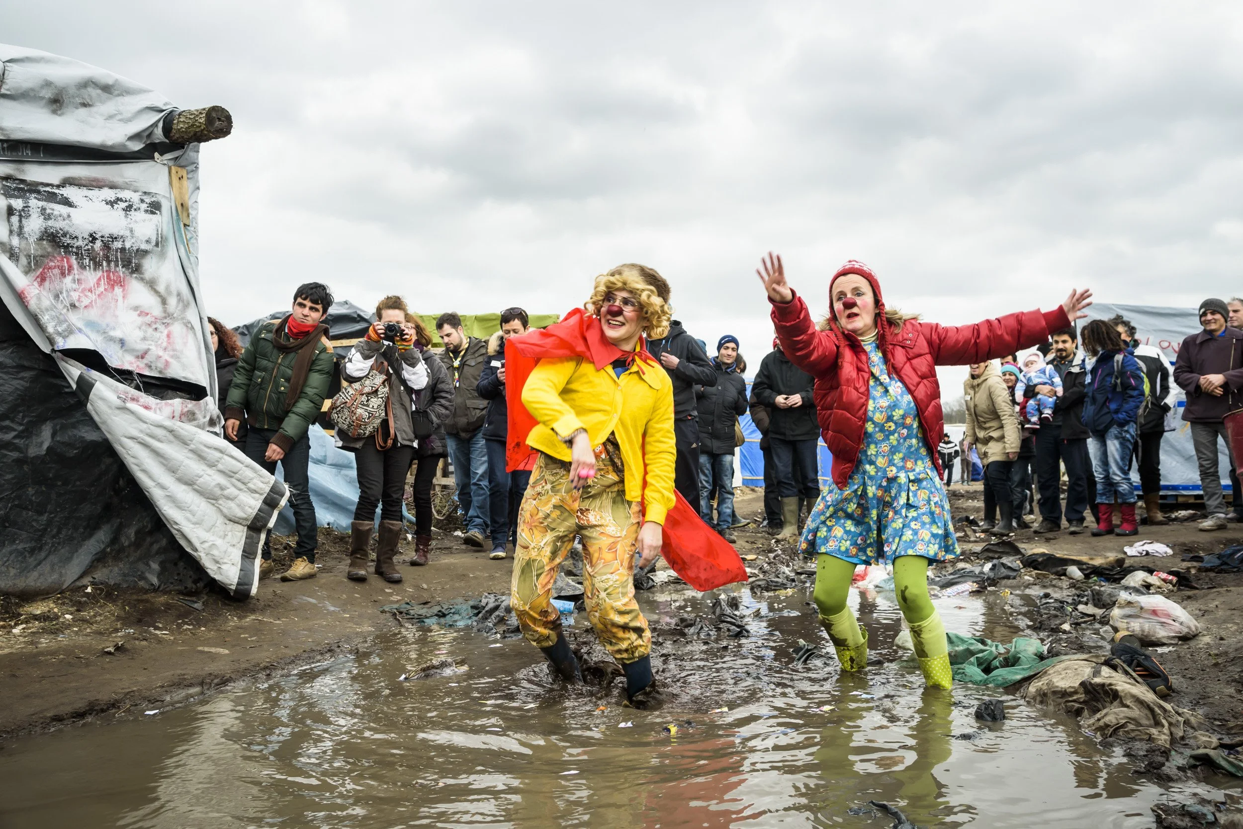 Clowns Sans Frontières - Jungle de Calais