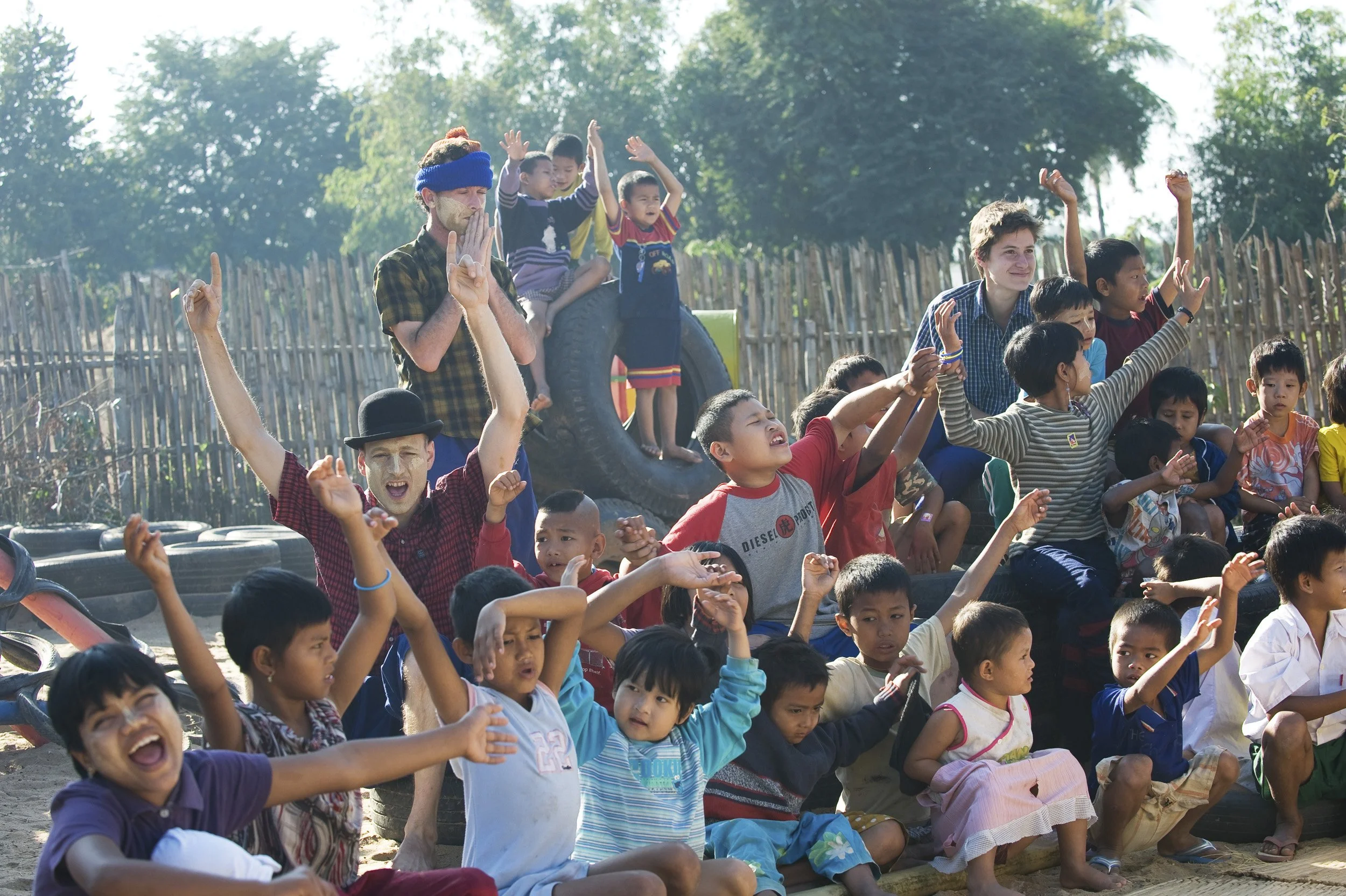 Clowns Sans Frontières - Agape School - Thaïlande