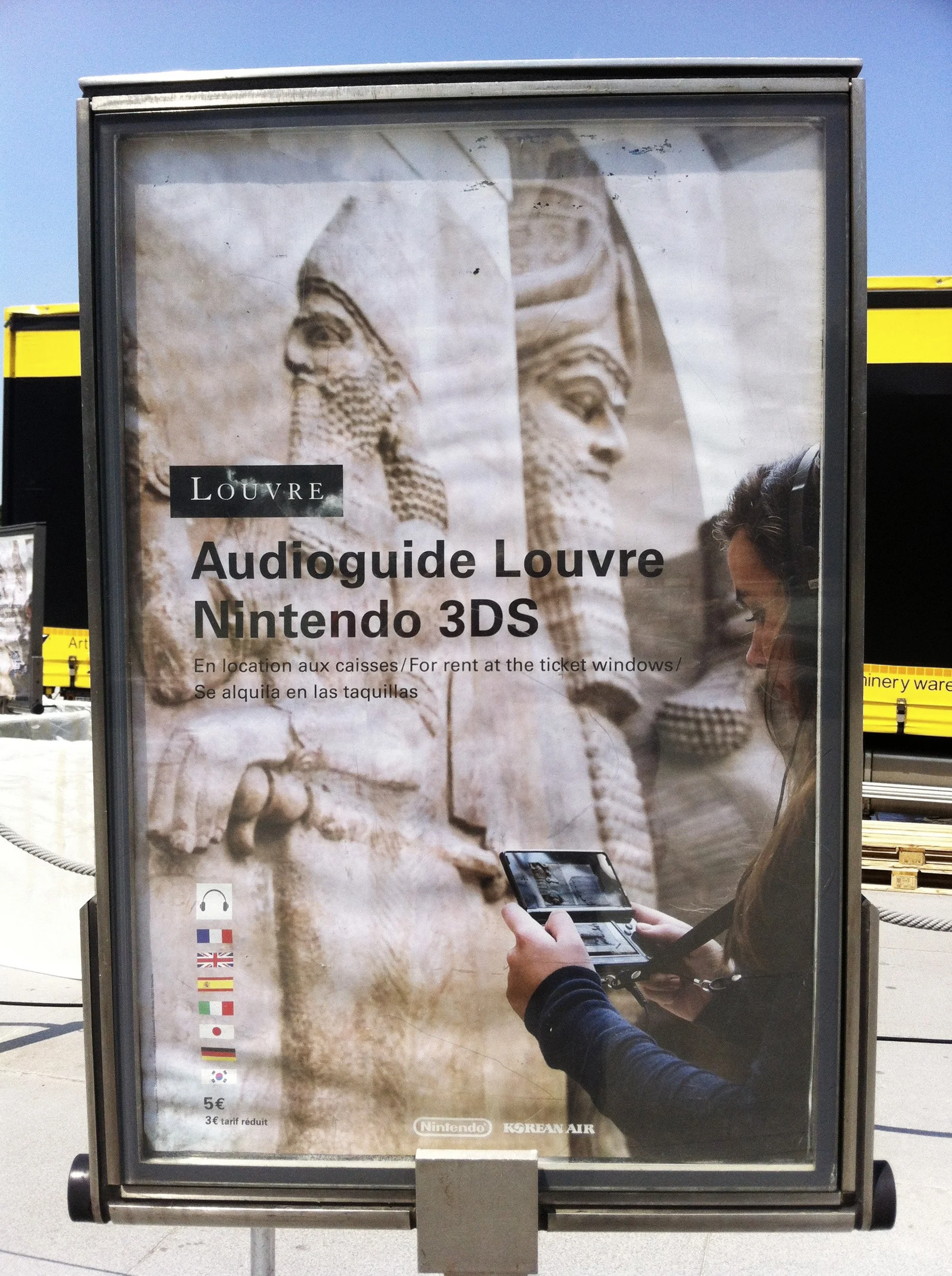 Campagne affichage Musée du Louvre