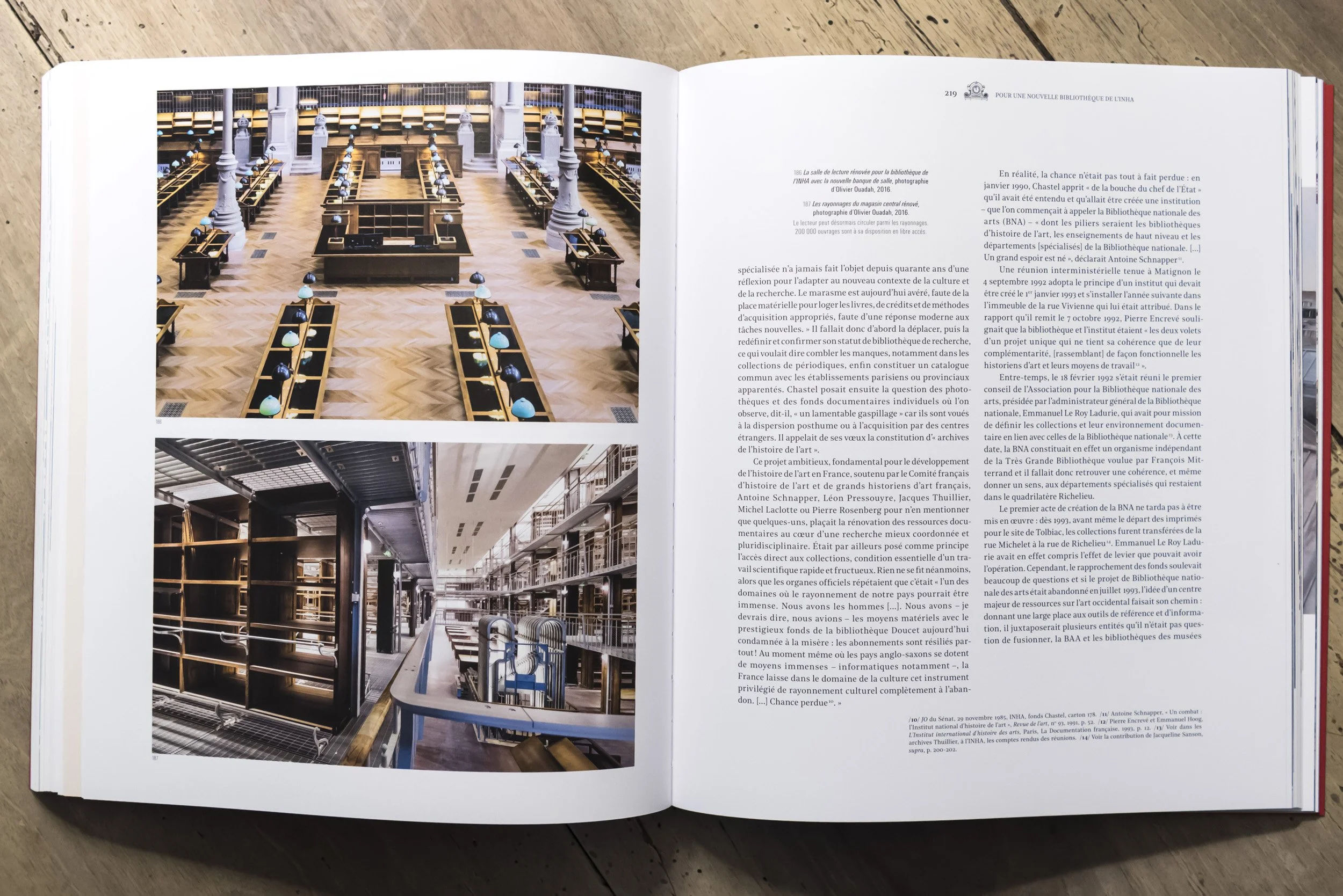 Livre Institut National de l'Histoire de l'Art Bibliothèque Richelieu 