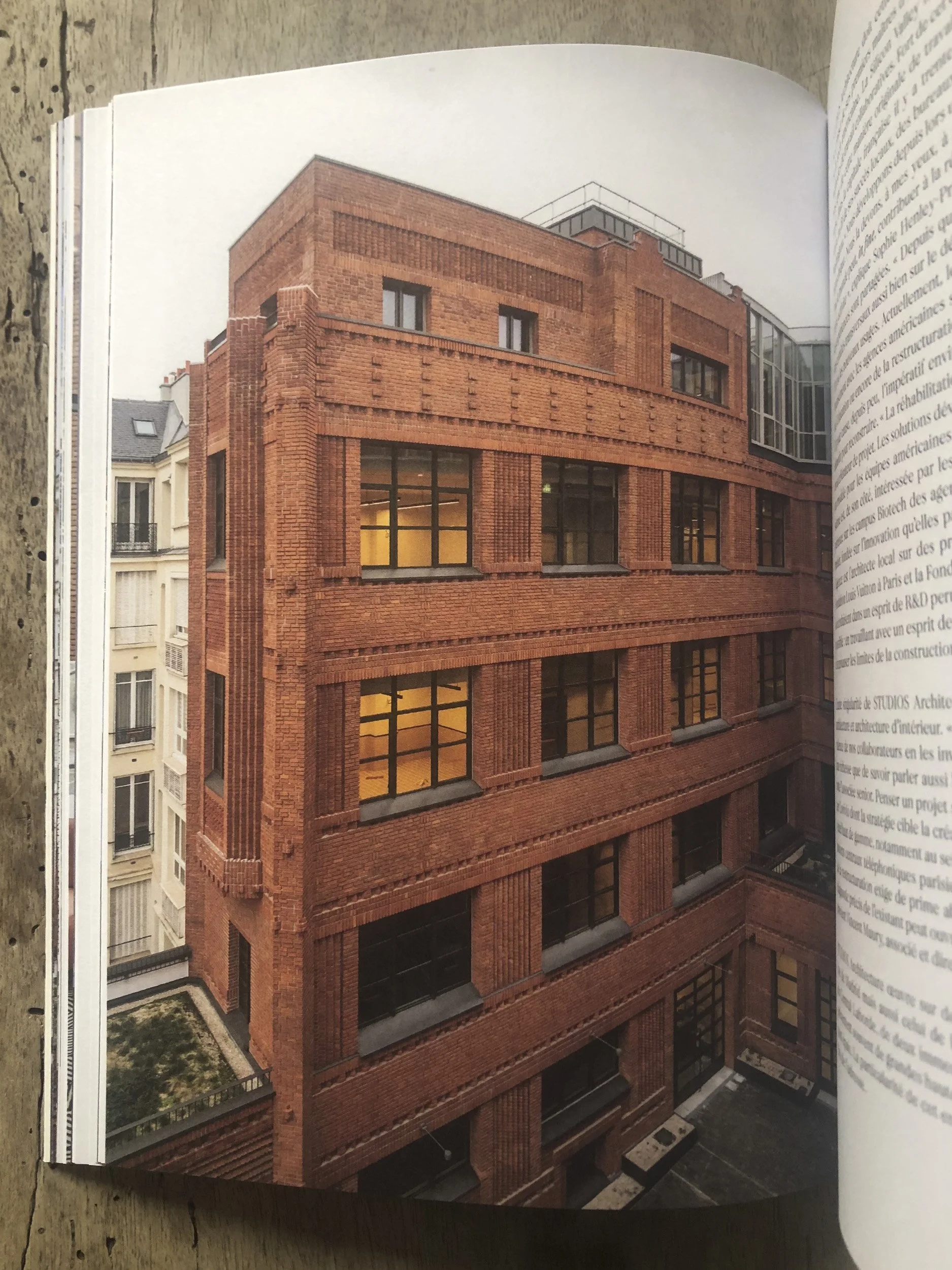 Edition livre immeuble l'Atelier Covivio