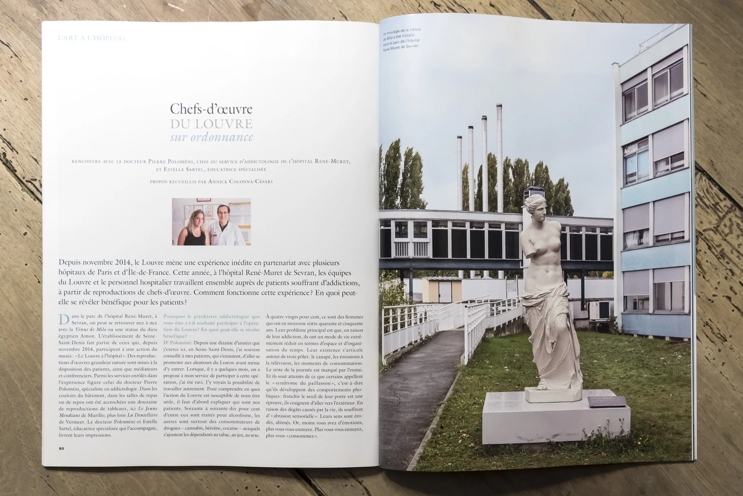 Parution magazine Grande Galerie Musée du Louvre