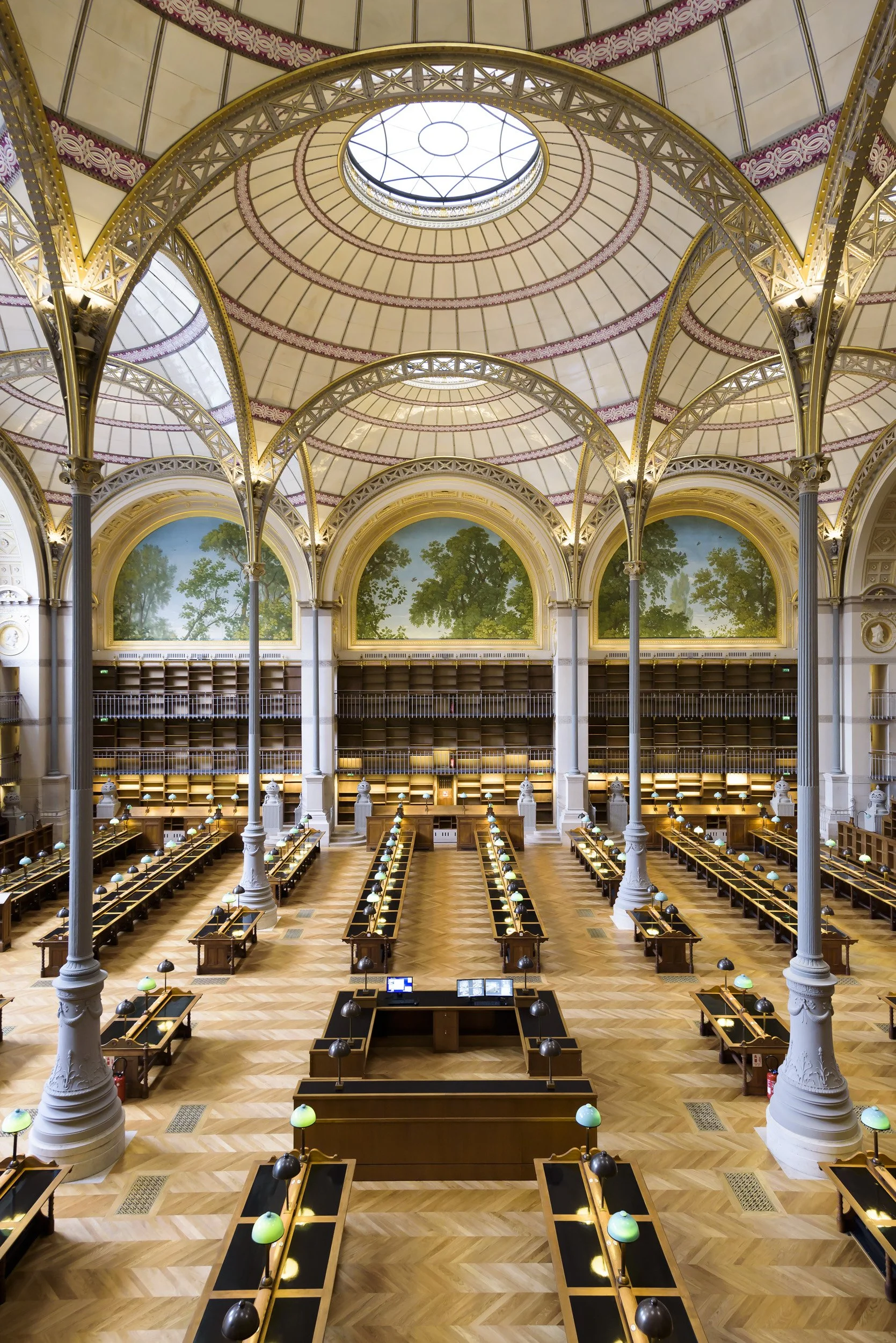 Salle Labrouste Institut National de l'Histoire de l'Art