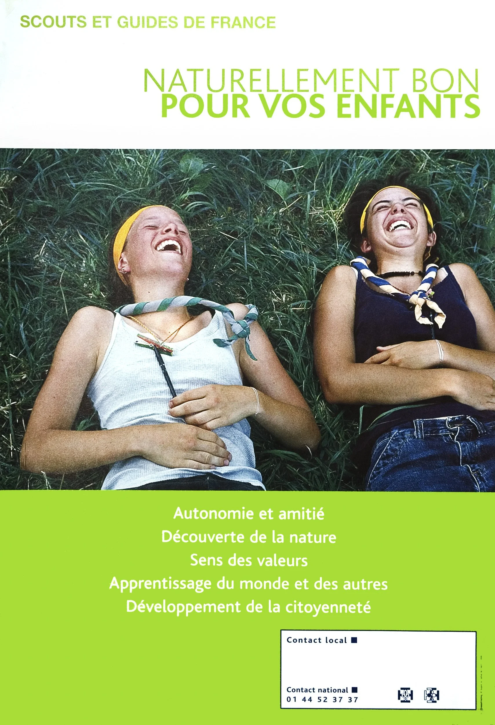 Campagne affichage Scouts et Guides de France