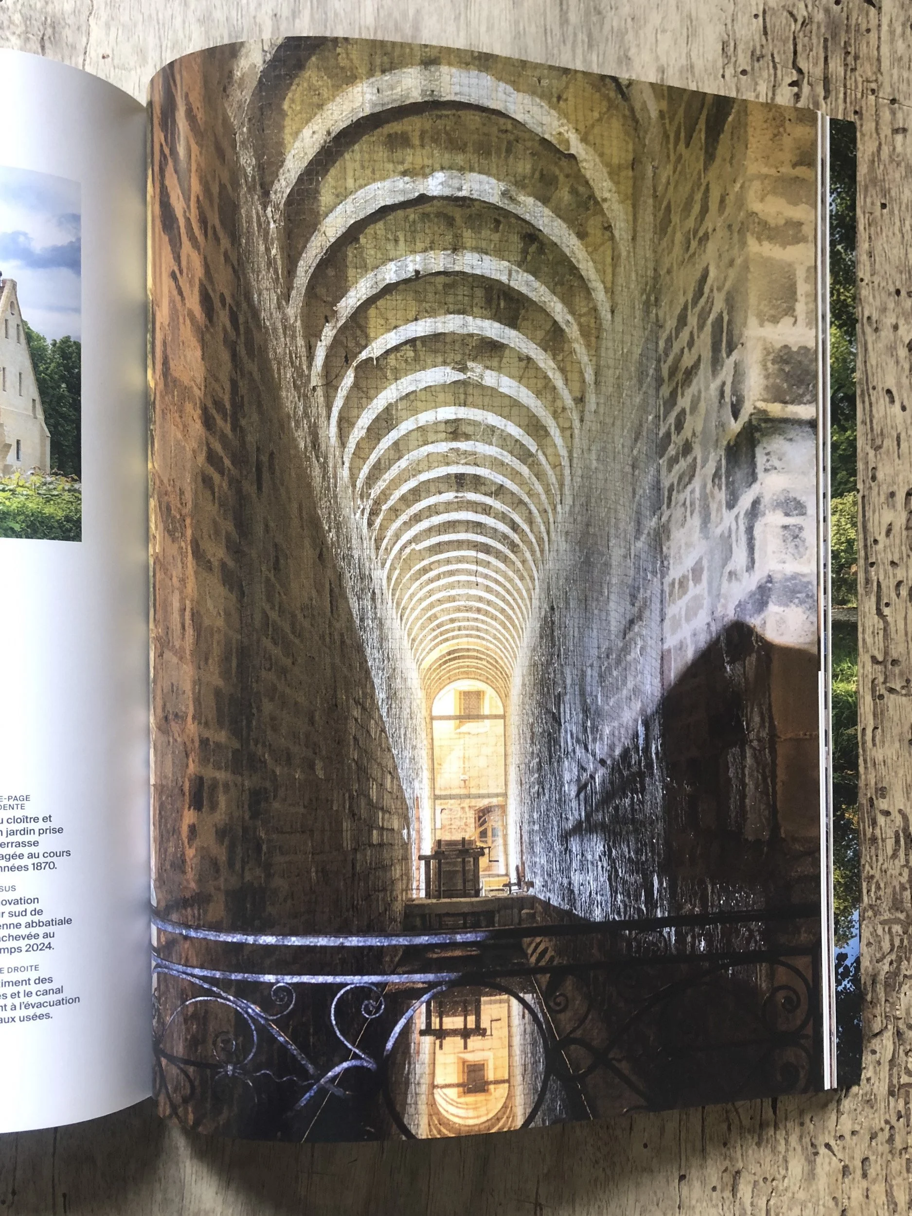 Beaux Arts Magazine reportage Abbaye de Royaumont
