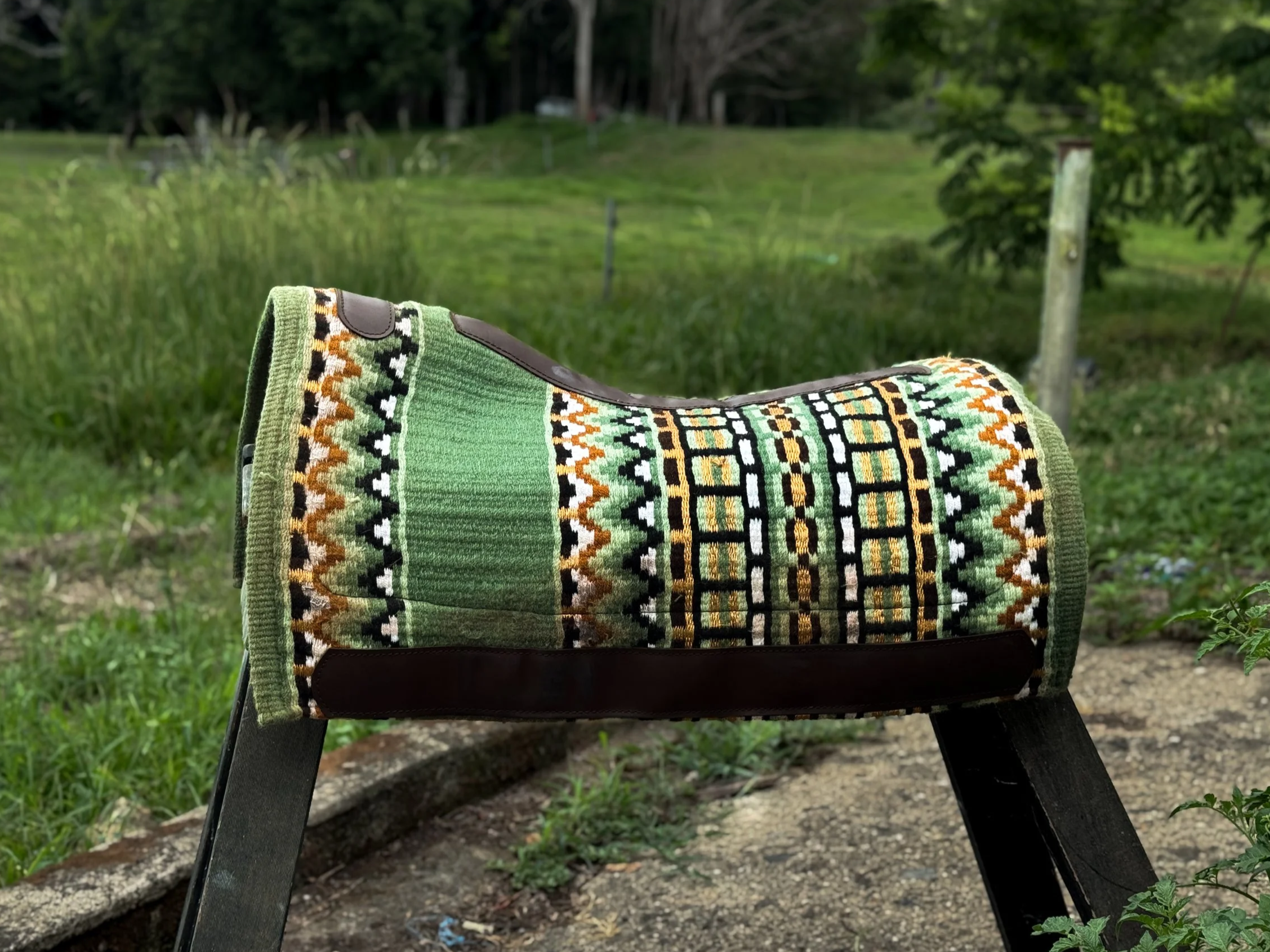 Green and Gold Show Pad