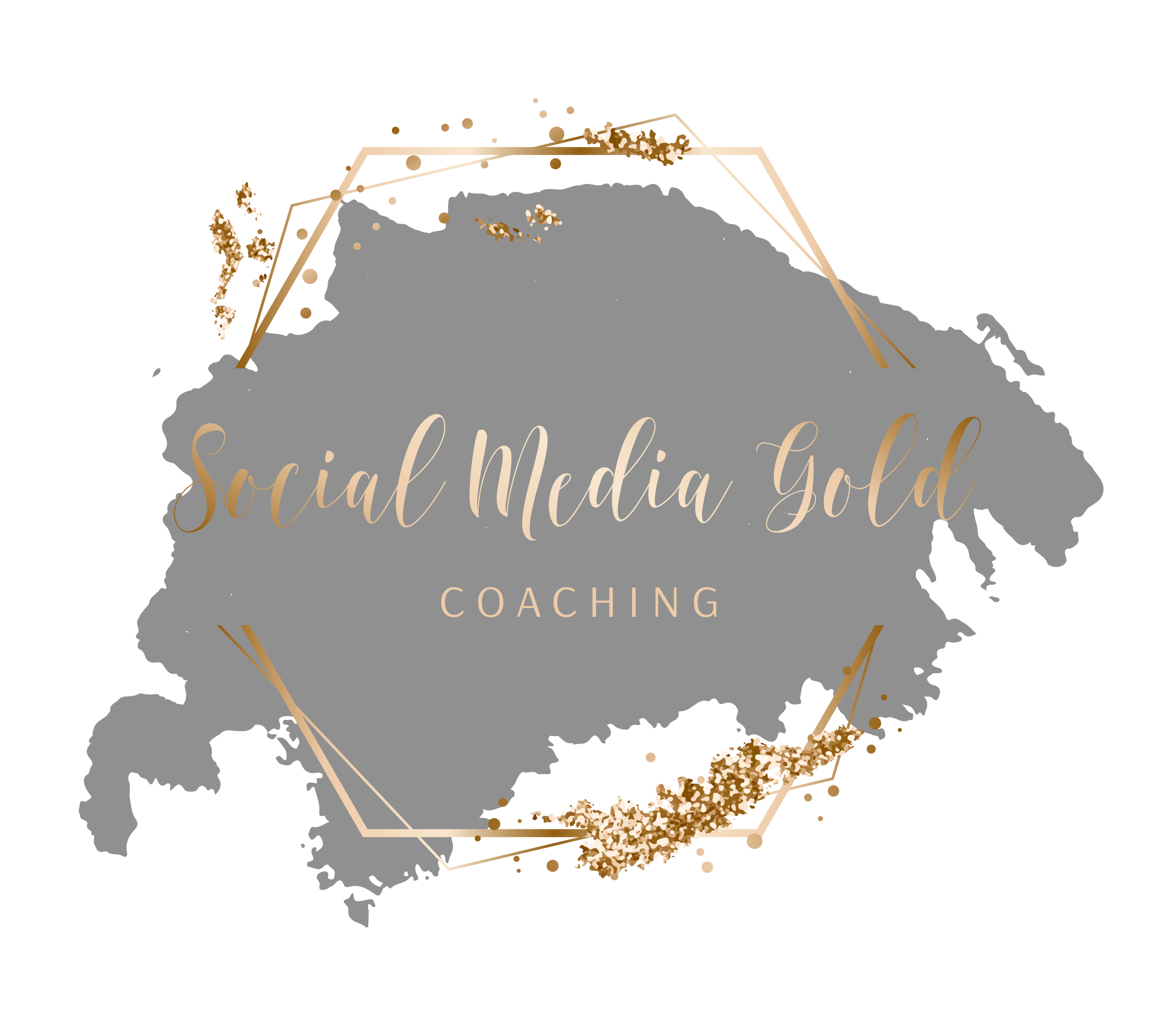 Grafische Illustration der Social Media Gold Coaching Methode auf einer stilisierten Landkarte, mit Datenpunkten, Linien und Text