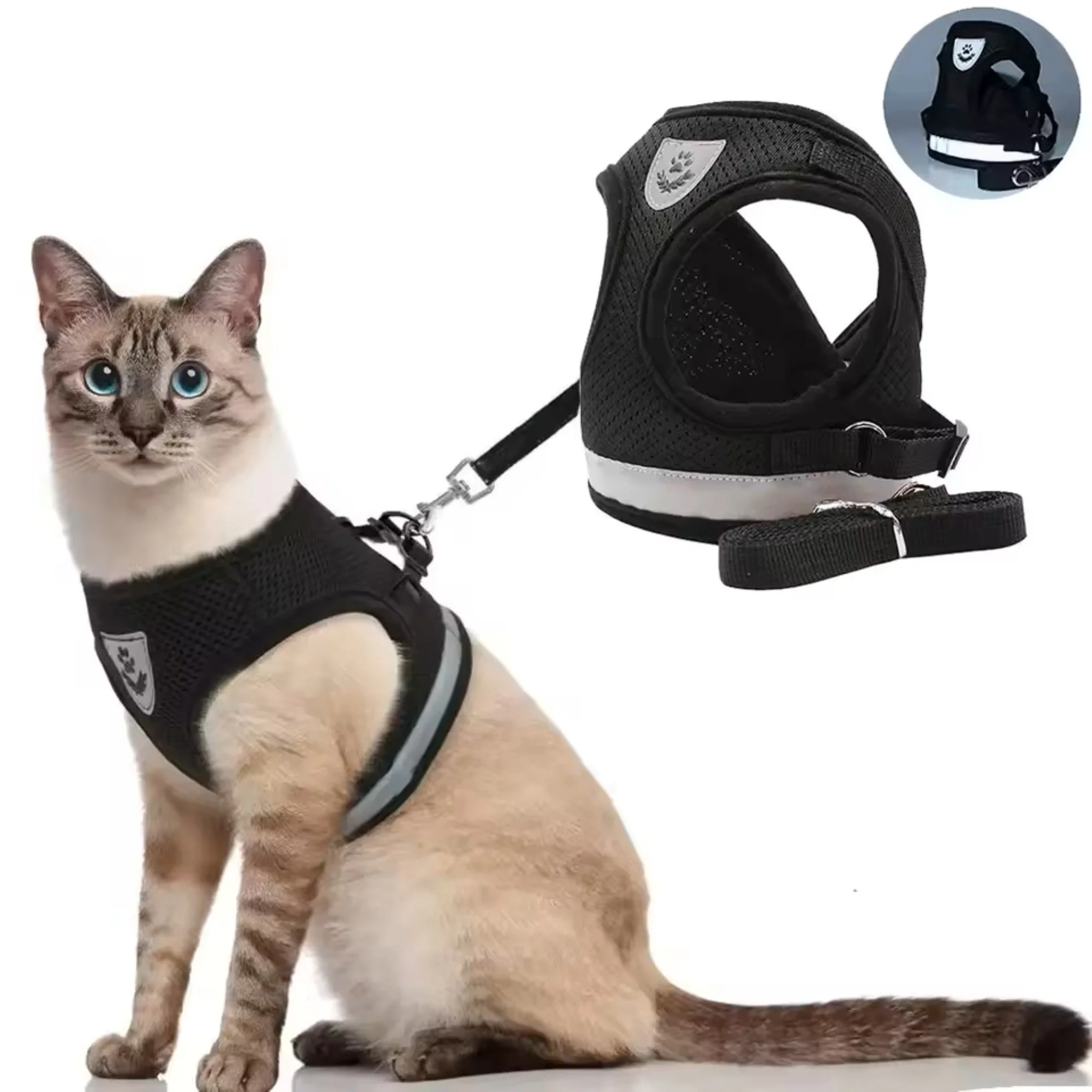 LUNAVA™ ComfortFit Cat Harness & Lead