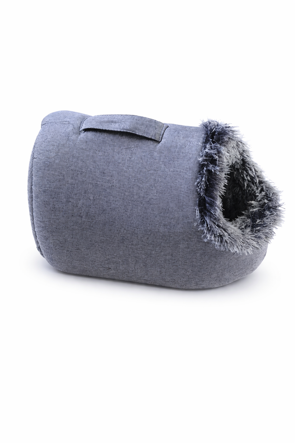 LUNAVA™ WinterNest™ – Plush Enclosed Cat Bed