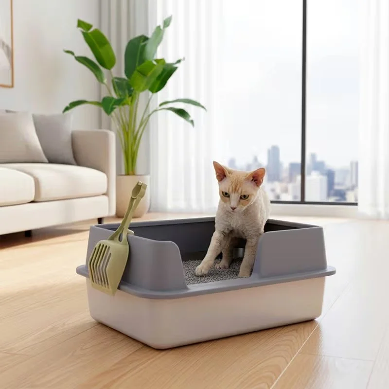 Haven™ XL High-Side Cat Litter Box