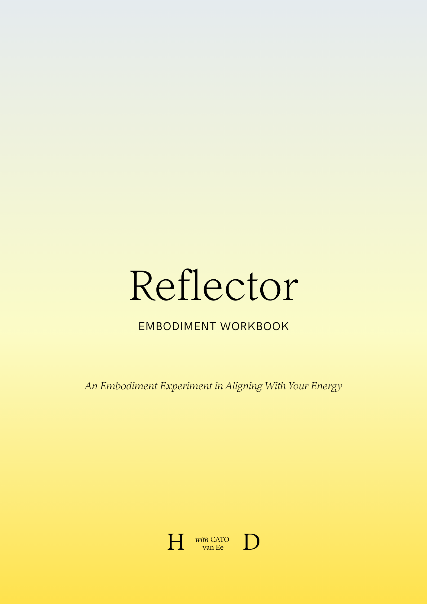 Reflector Embodiment Workbook