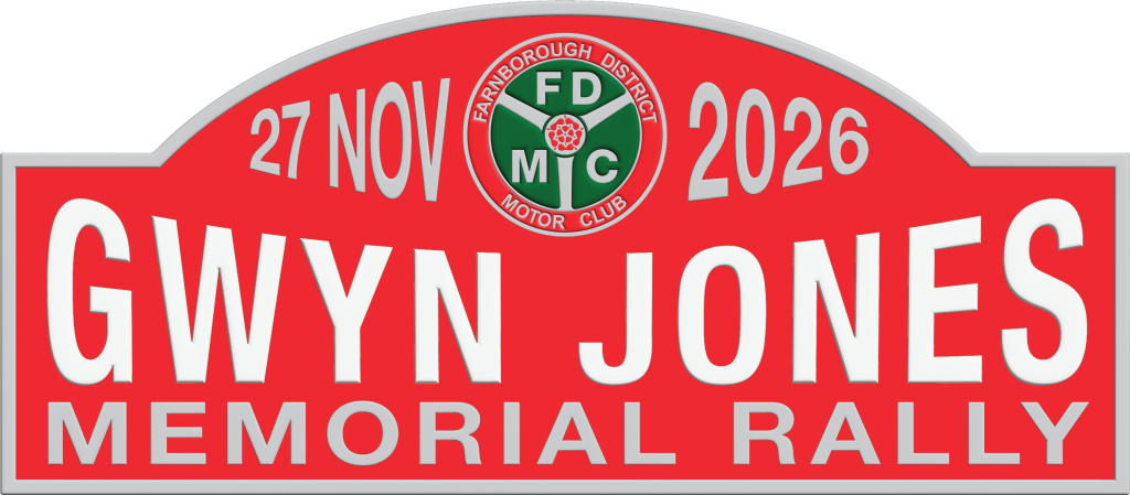 15th Anniversary Gwyn Jones Memorial Rally - 27th November 2026