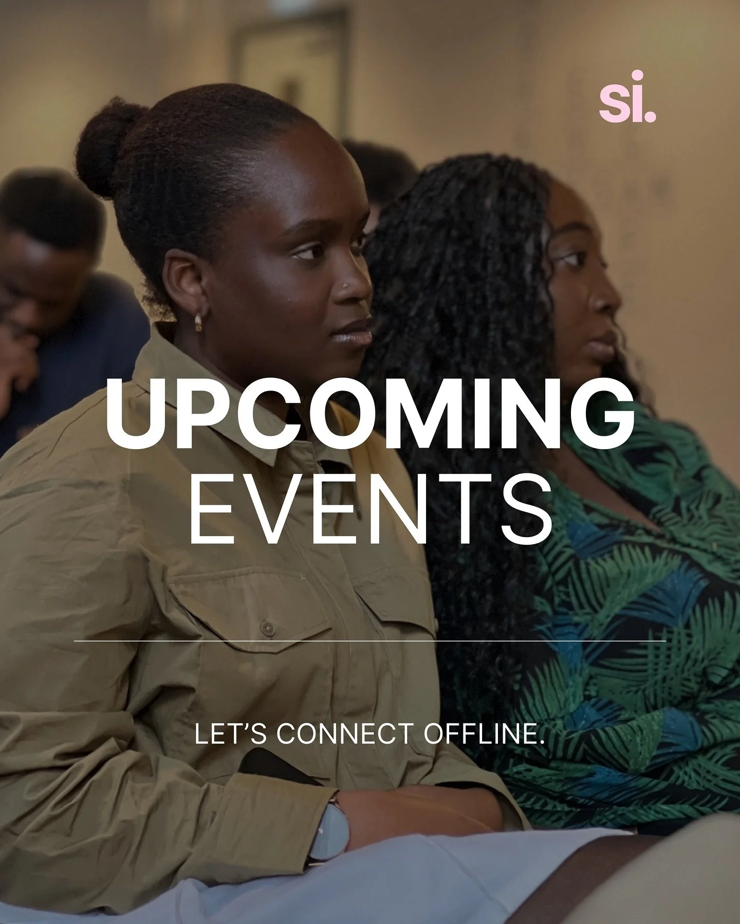 We have some incredible events before the end of the year and we want to see you there! 

All links are in our bio 🤍