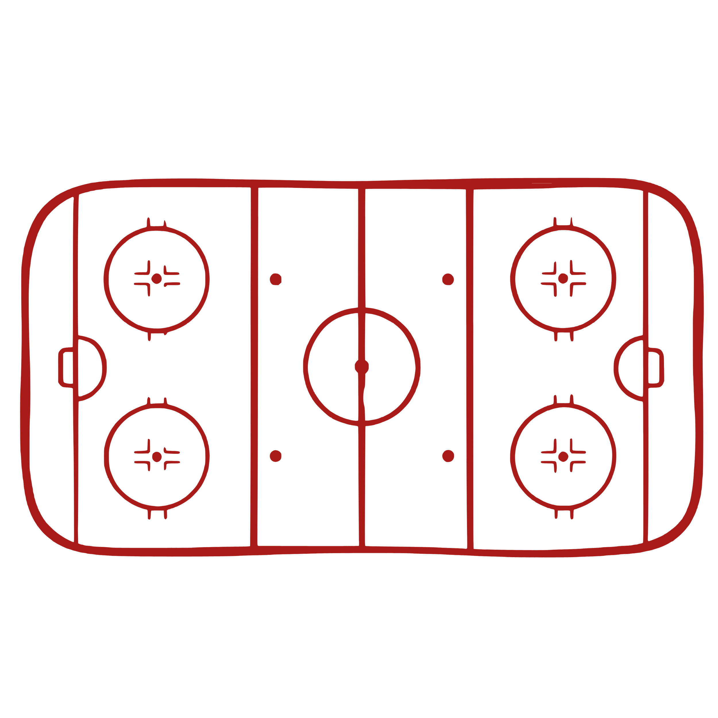 Hockey Rink Illustration
