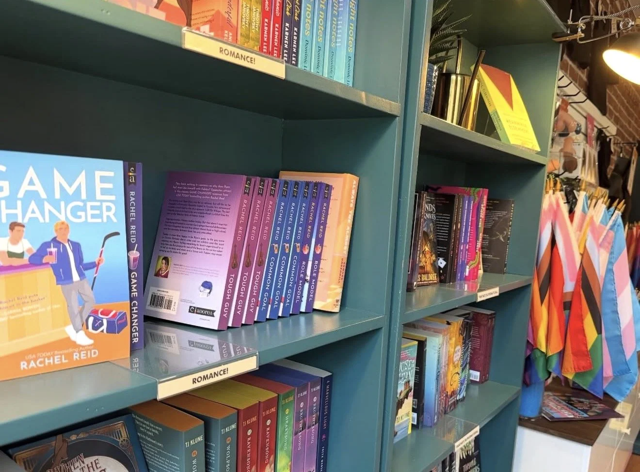 Game Changers Series Photo Bookshelf