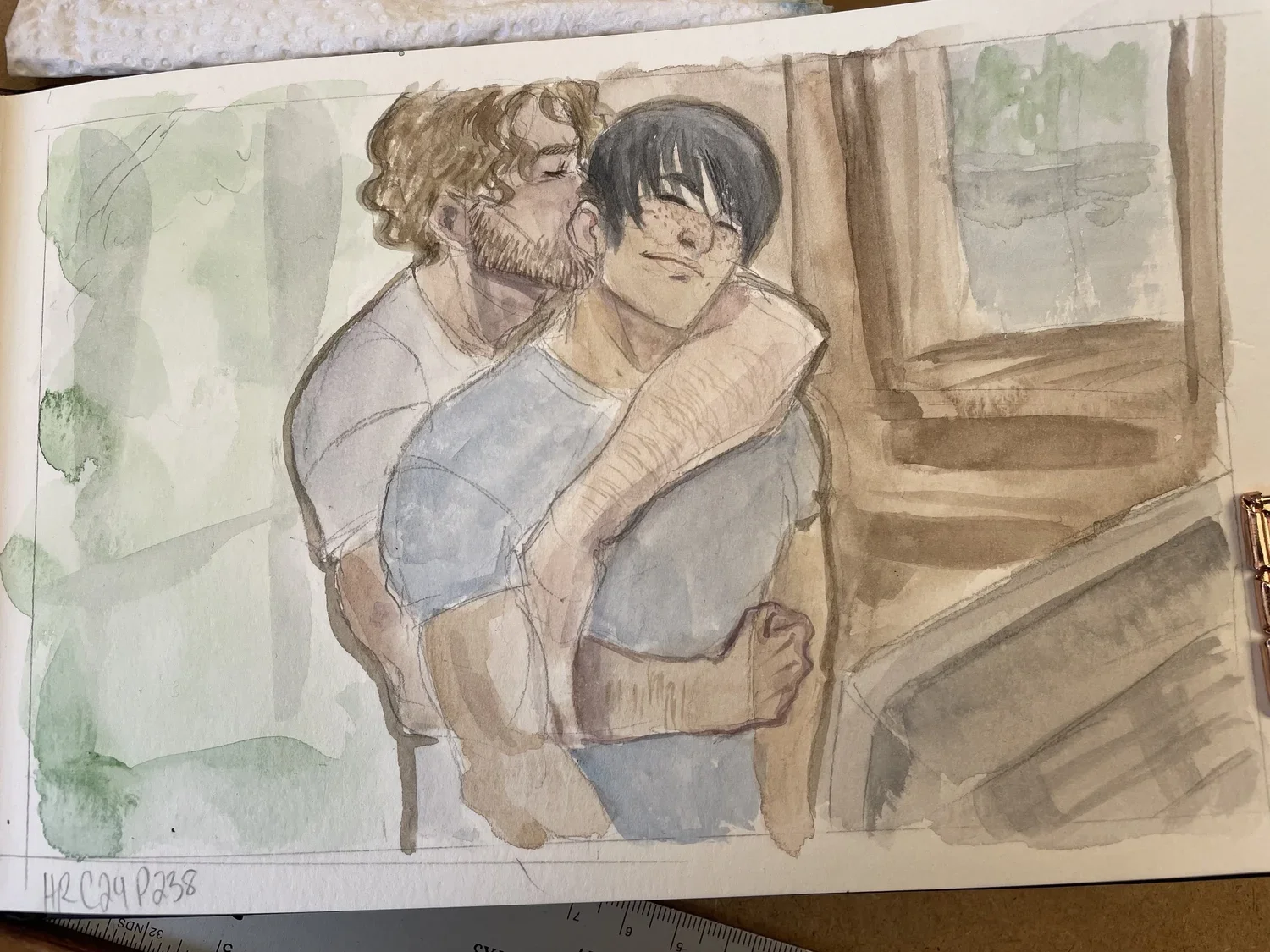 Heated Rivalry Painting