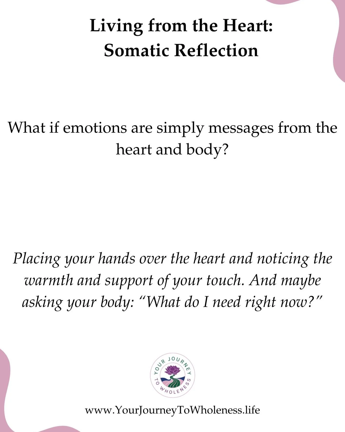 Softness begins with allowing ourselves to feel, and to meet our emotions with kindness. Feeling the whole palette of emotions is simply an aspect of our human experience.🥰

Curious what self-compassion feels like? A gentle self-love journey is wait