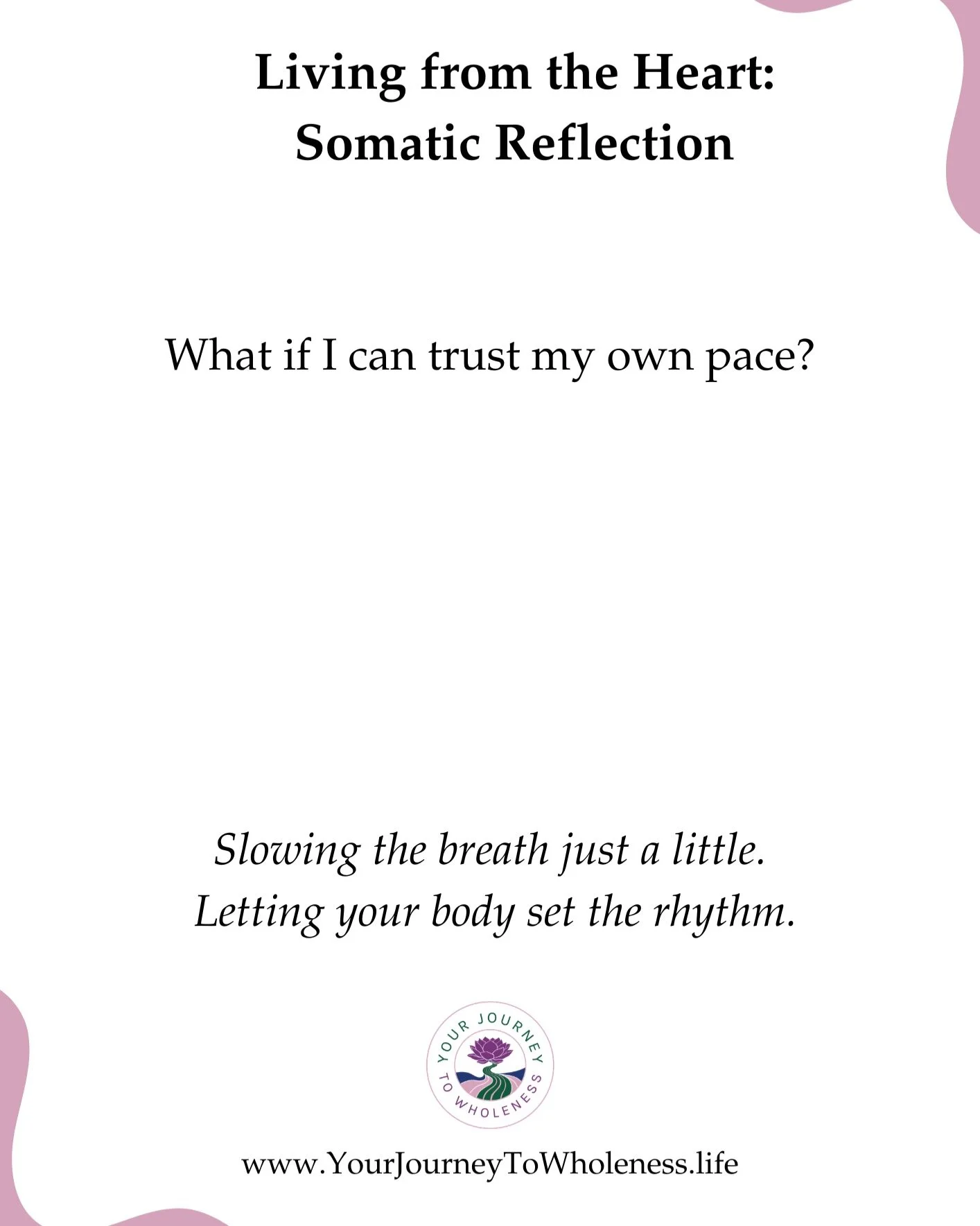 There&rsquo;s no rush here. Your nervous system has its own timing. 🪷

Explore this gently in a Star Wars inspired somatic journey into balance and inner rhythm. Find out more https://shorturl.at/HR0ff 💖