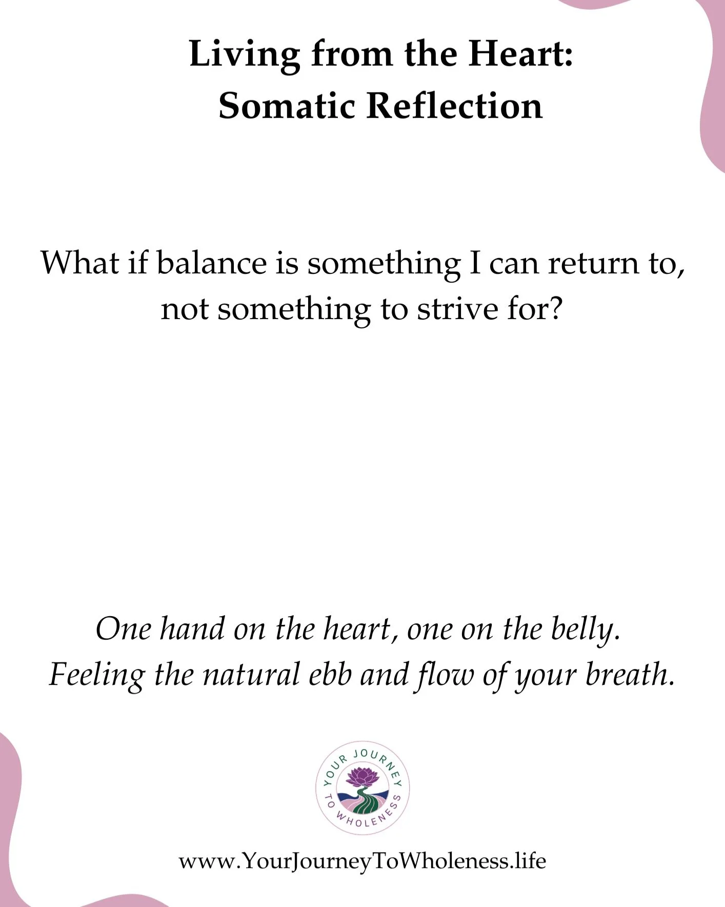 Balance isn&rsquo;t a destination... it&rsquo;s a return 🌌

Explore your inner balance of light and shadow in a Star Wars-themed somatic experience on May 4th. More info here: https://shorturl.at/HR0ff