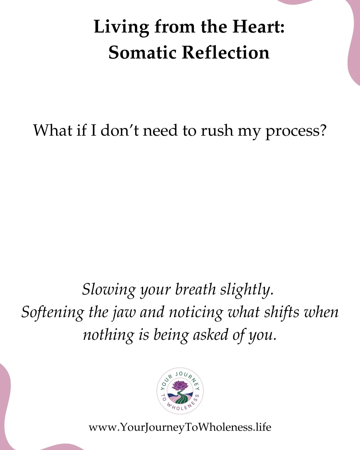 Going gently is the work. 🪷

Join a Star Wars-themed somatic journey where your pace is honoured. On May 4th, we'll gently practice sitting with emotions with kindness and compassion. So they can move through us, rather than getting stuck. 

Replay 