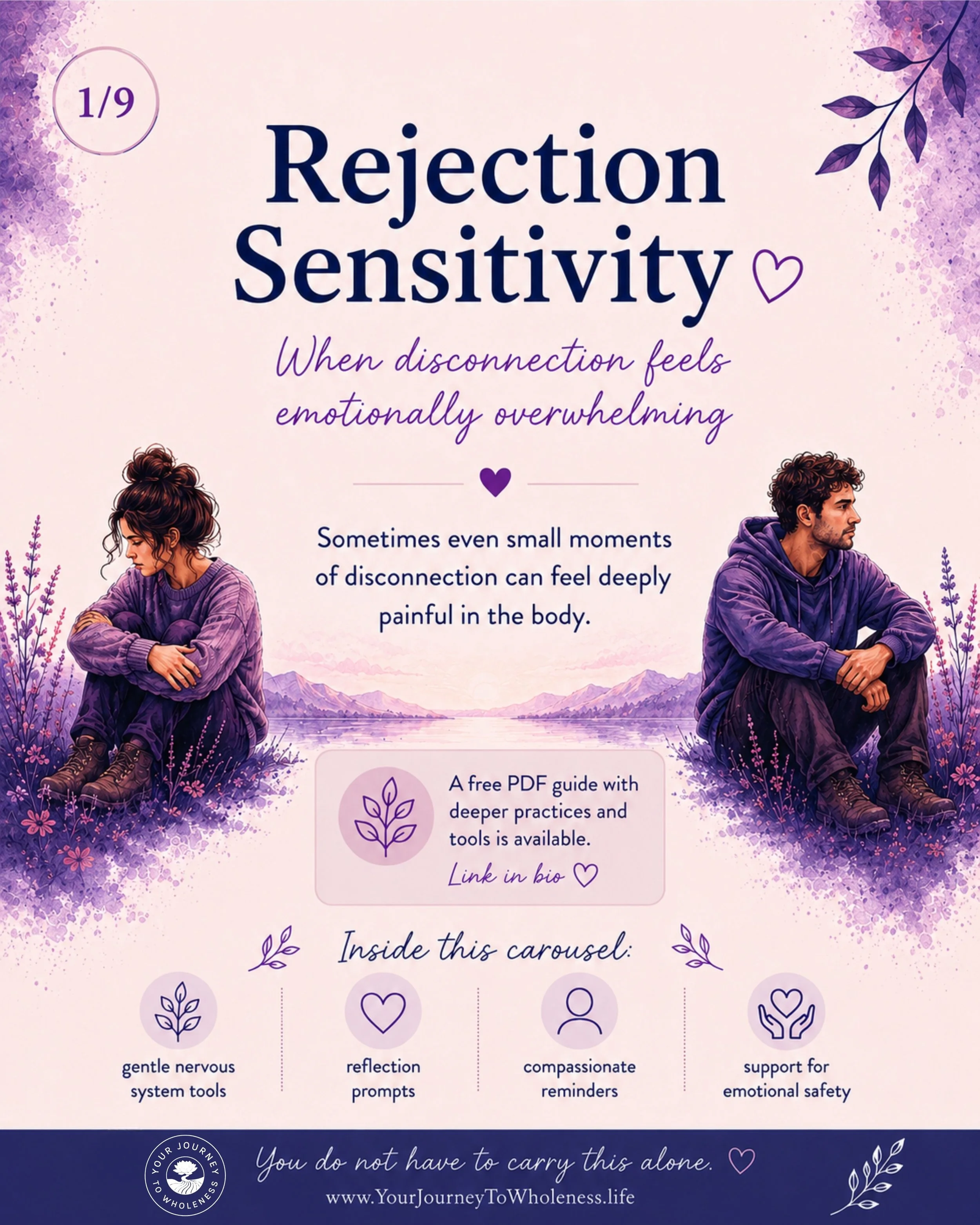 Rejection sensitivity is a deeply personal topic for me.

For much of my life, it quietly shaped the way I moved through the world. It made me shrink, overthink, avoid meaningful connection, and shape-shift in the hope of feeling safe, accepted, or l
