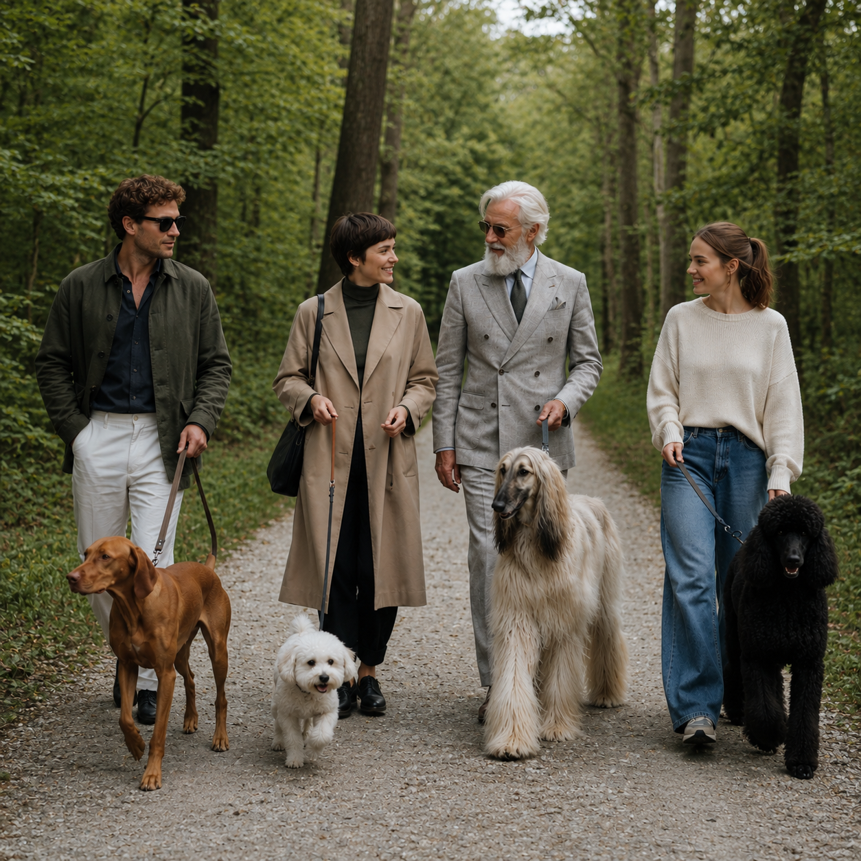 Social Walk Munich AI generated