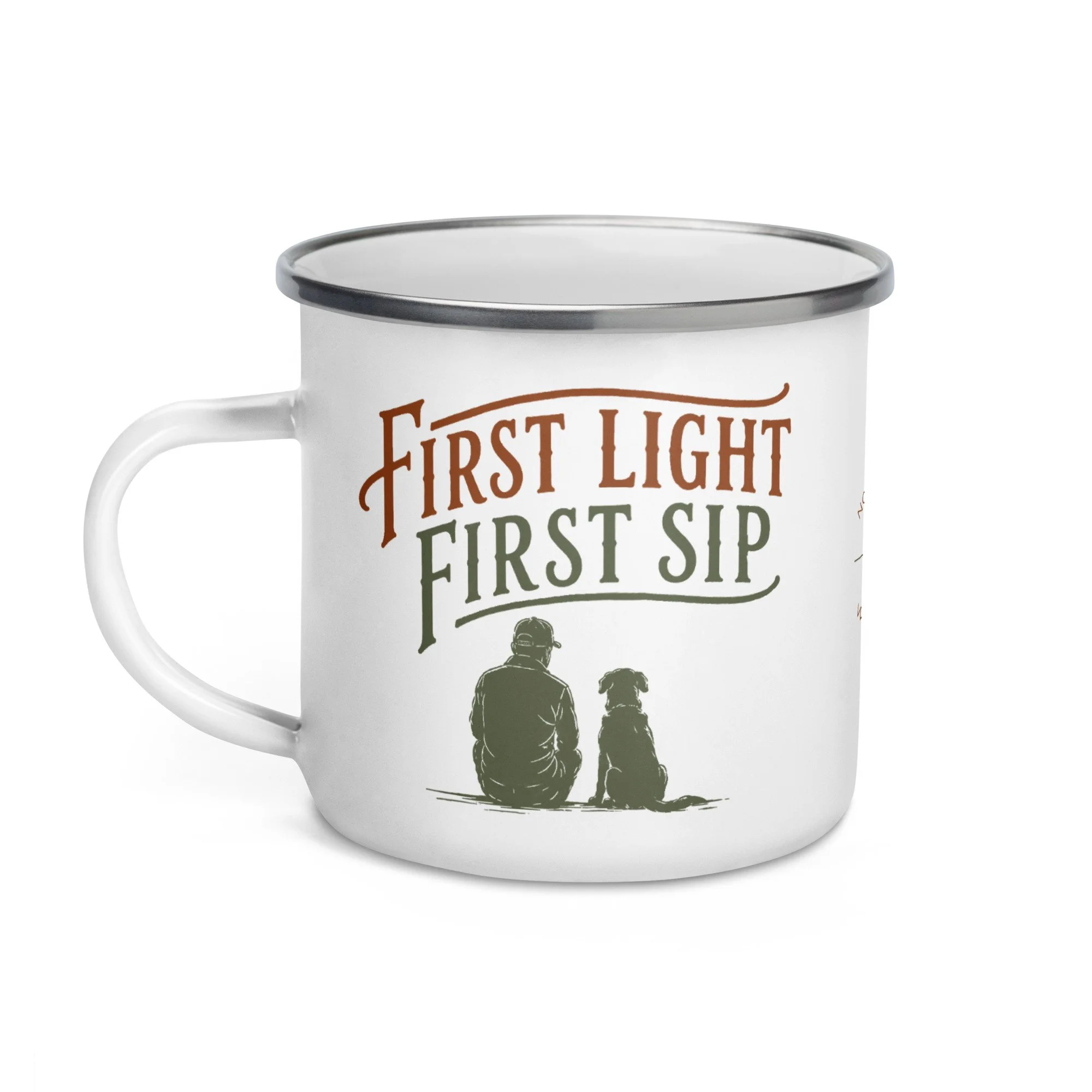 First Light Emaljmugg