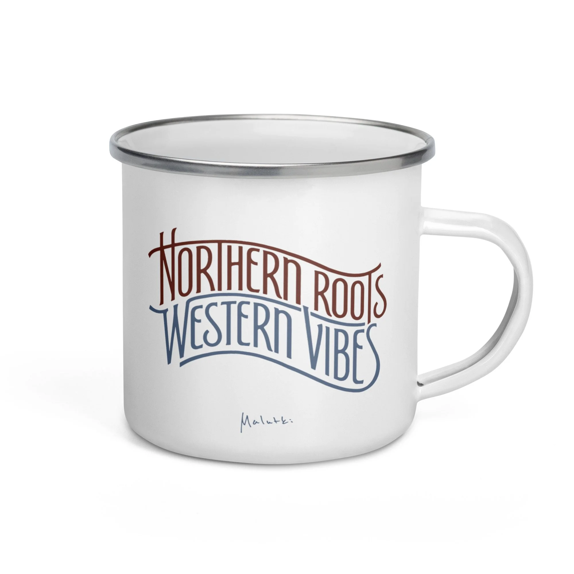 Northern Roots Emaljmugg