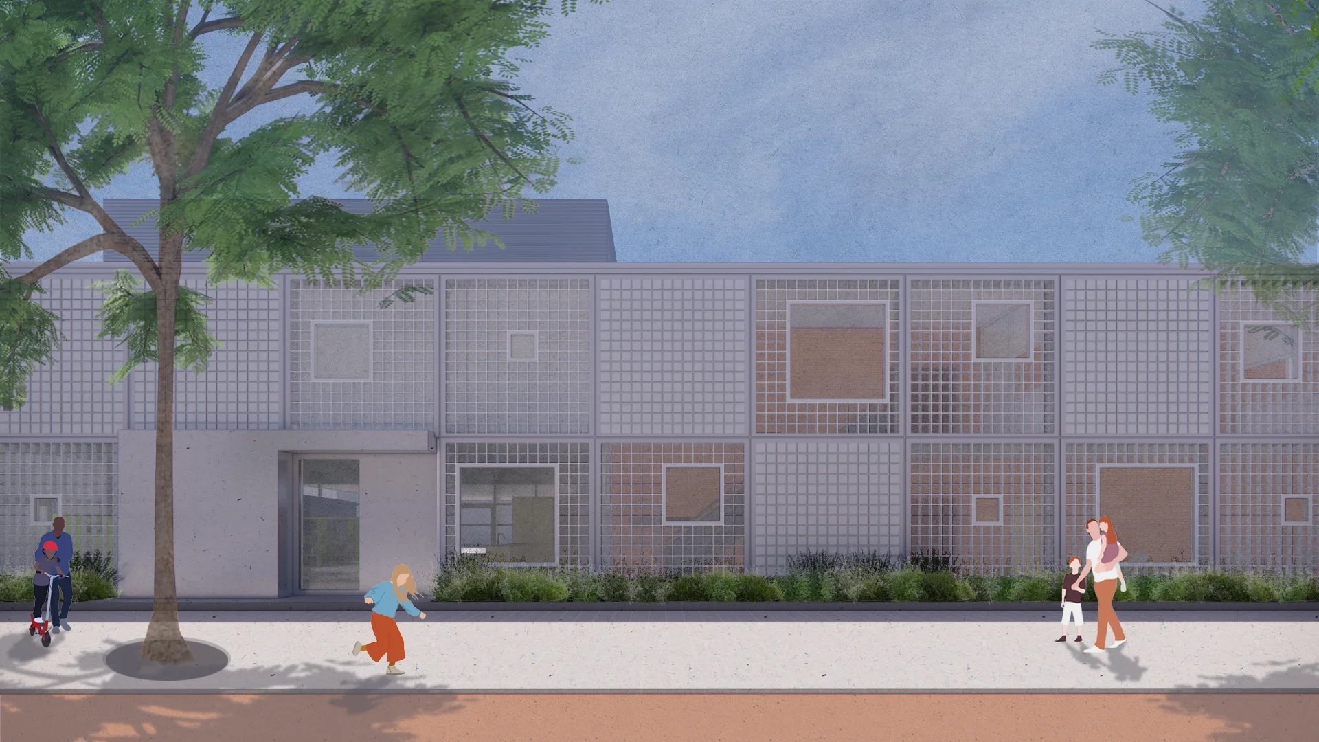 Duurzaam renovatieontwerp basisschool in Den Haag